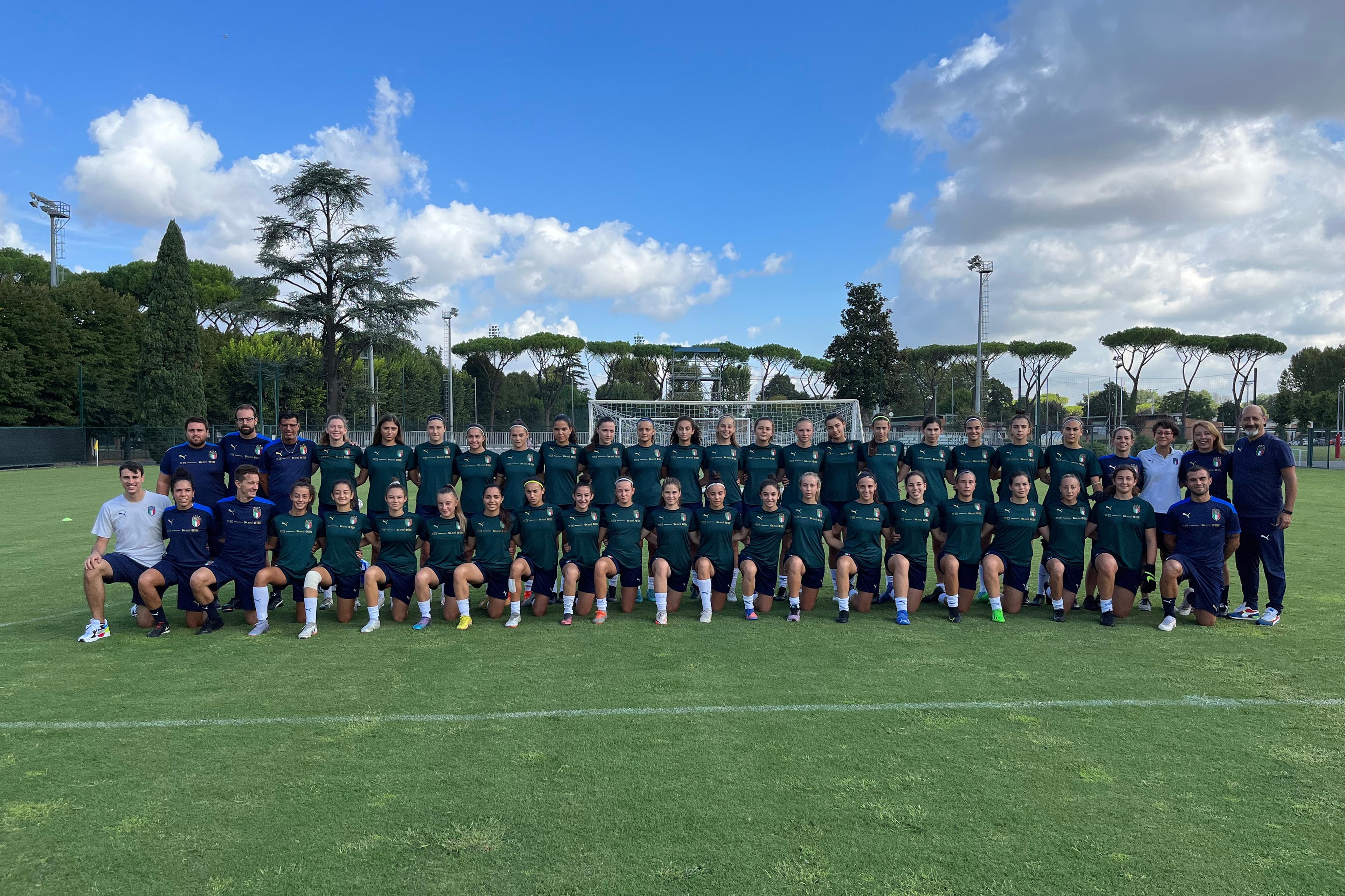 Conclusa a Roma la 15ª edizione dello stage Calcio+15 Under 15 Femminile