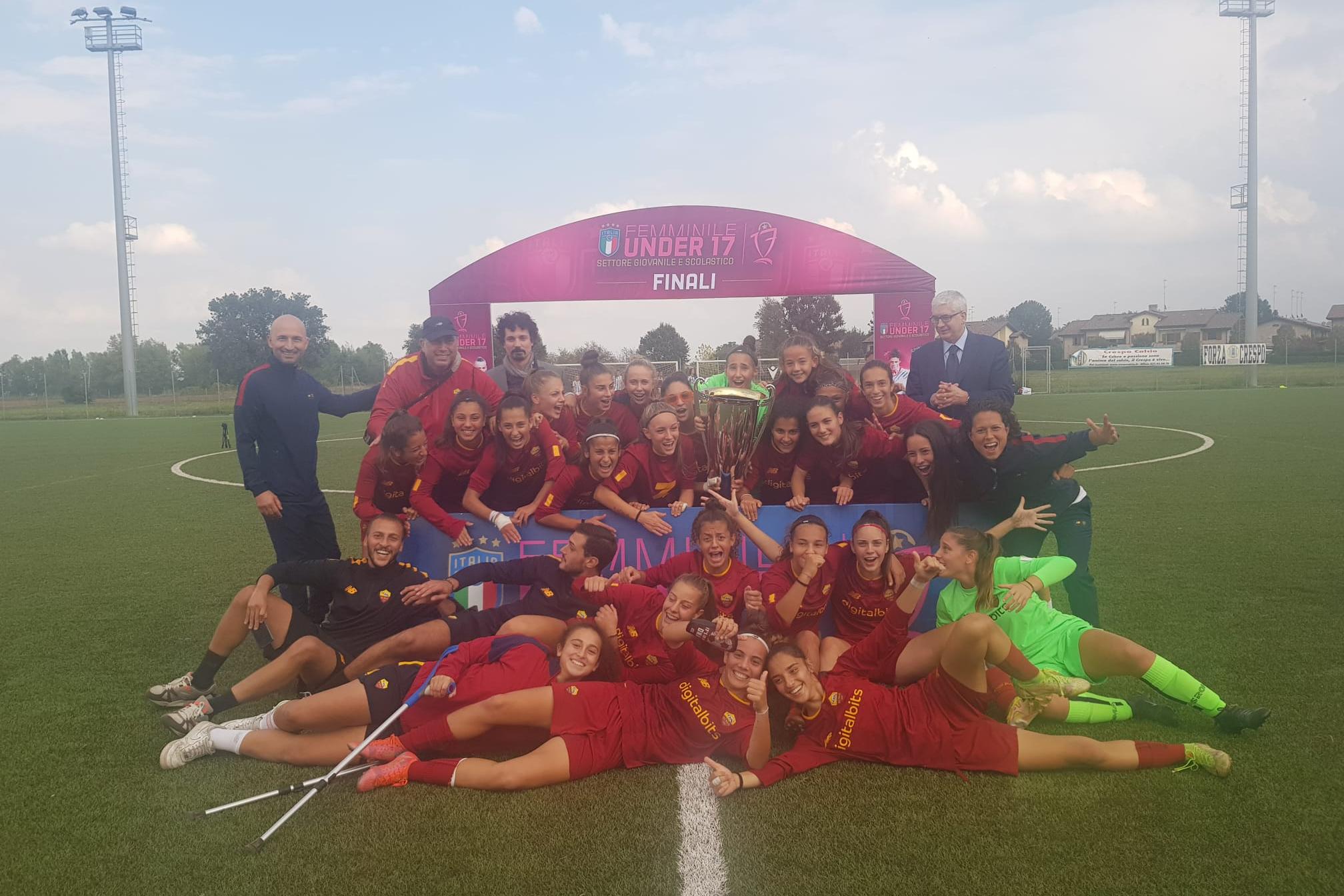 U17 Femminile: la Roma si aggiudica il torneo pre-season. In finale superata la Juventus ai calci di rigore