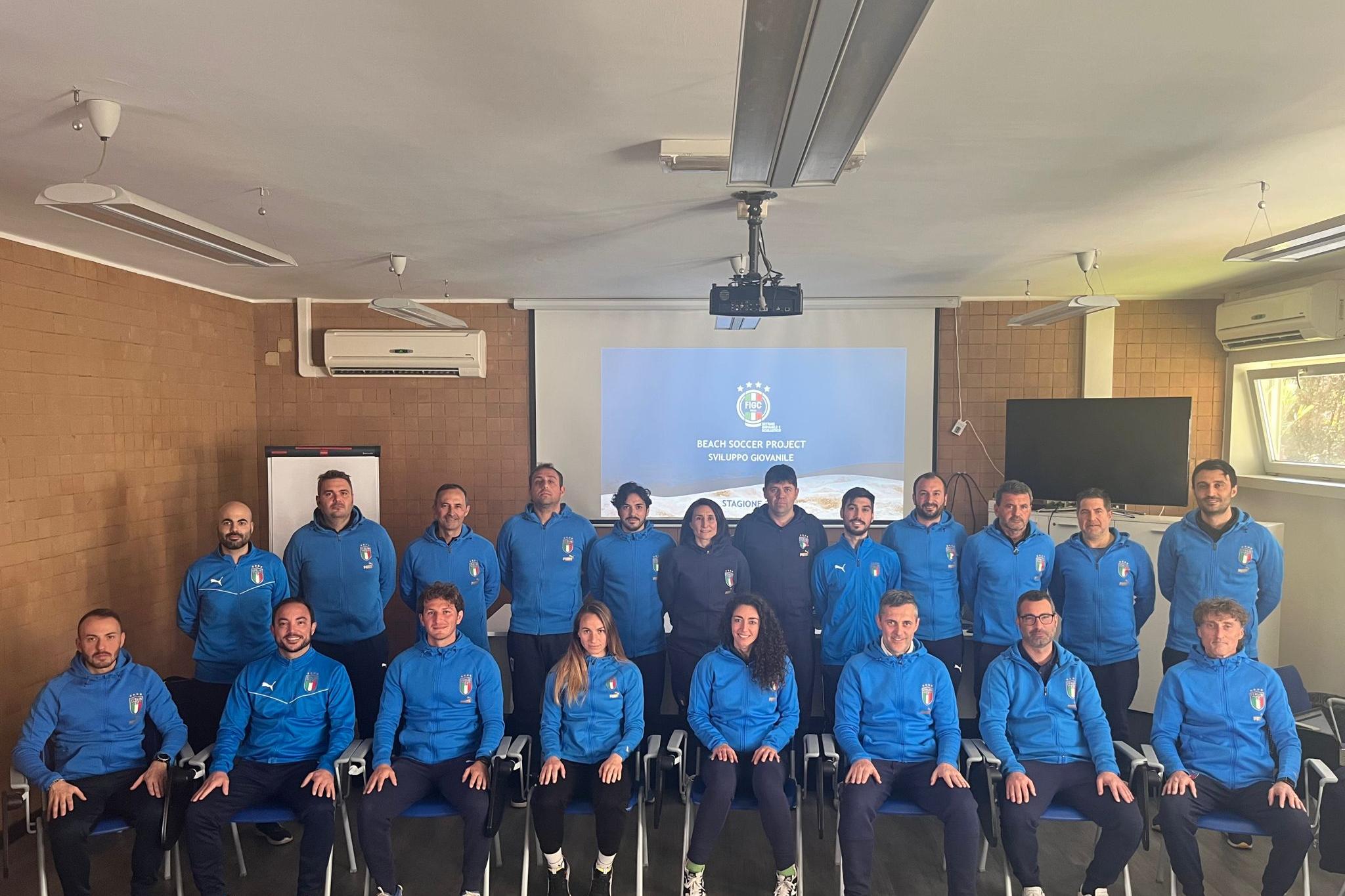Beach Soccer Giovanile: a Tirrenia uno stage in vista di corsi tecnici per Under 15 e 17