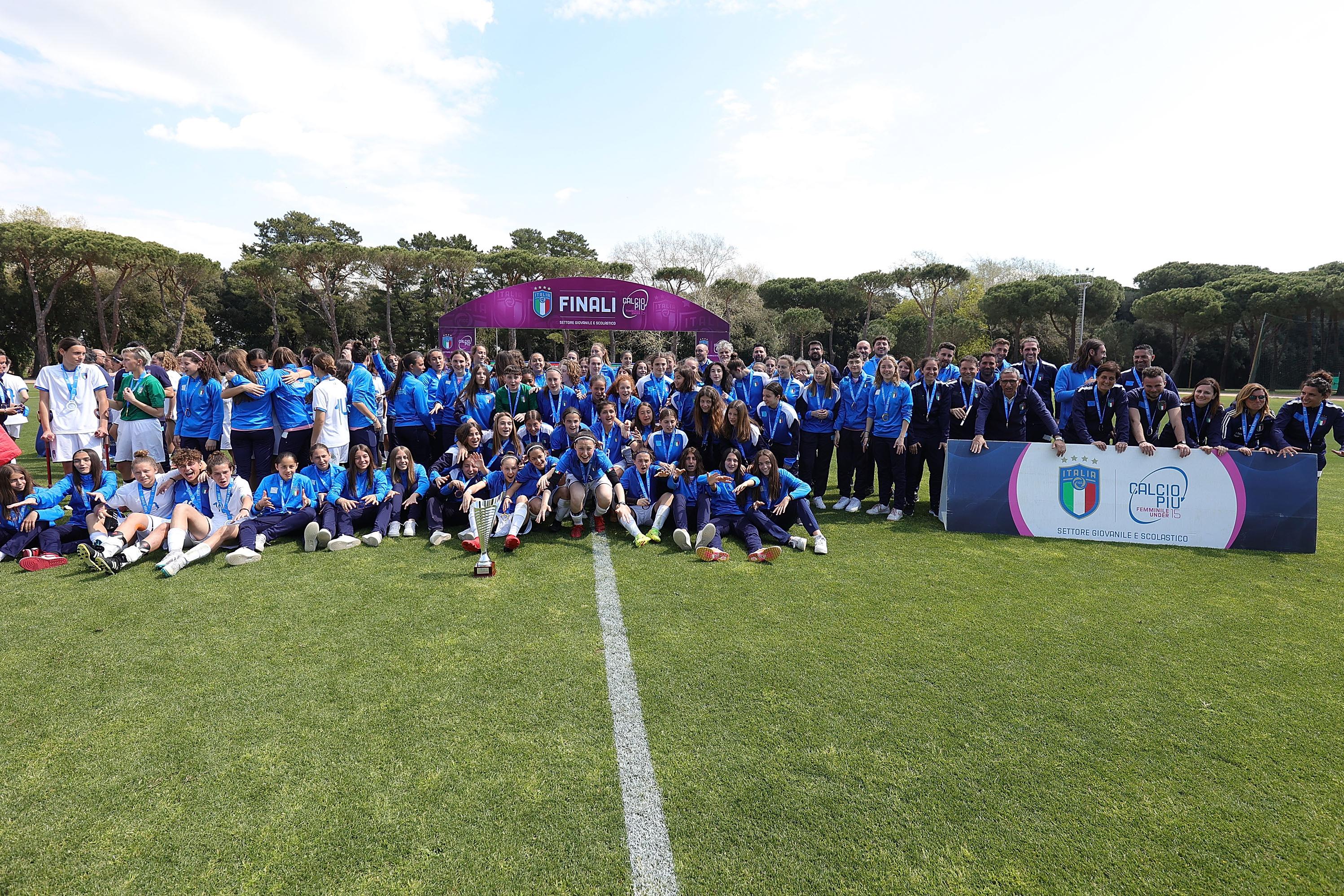 during the Football +15 and Women\\'s Under 15 Territorial Selections Event on April 9, 2023 in Tirrenia, Italy.