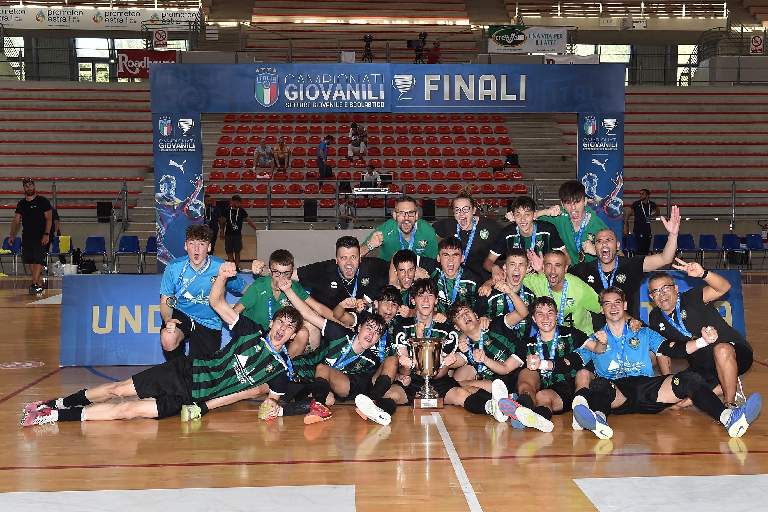 Fase Nazionale Under 15 e Under 17 di futsal: scatta la caccia allo scudetto. Il programma gare dei gironi