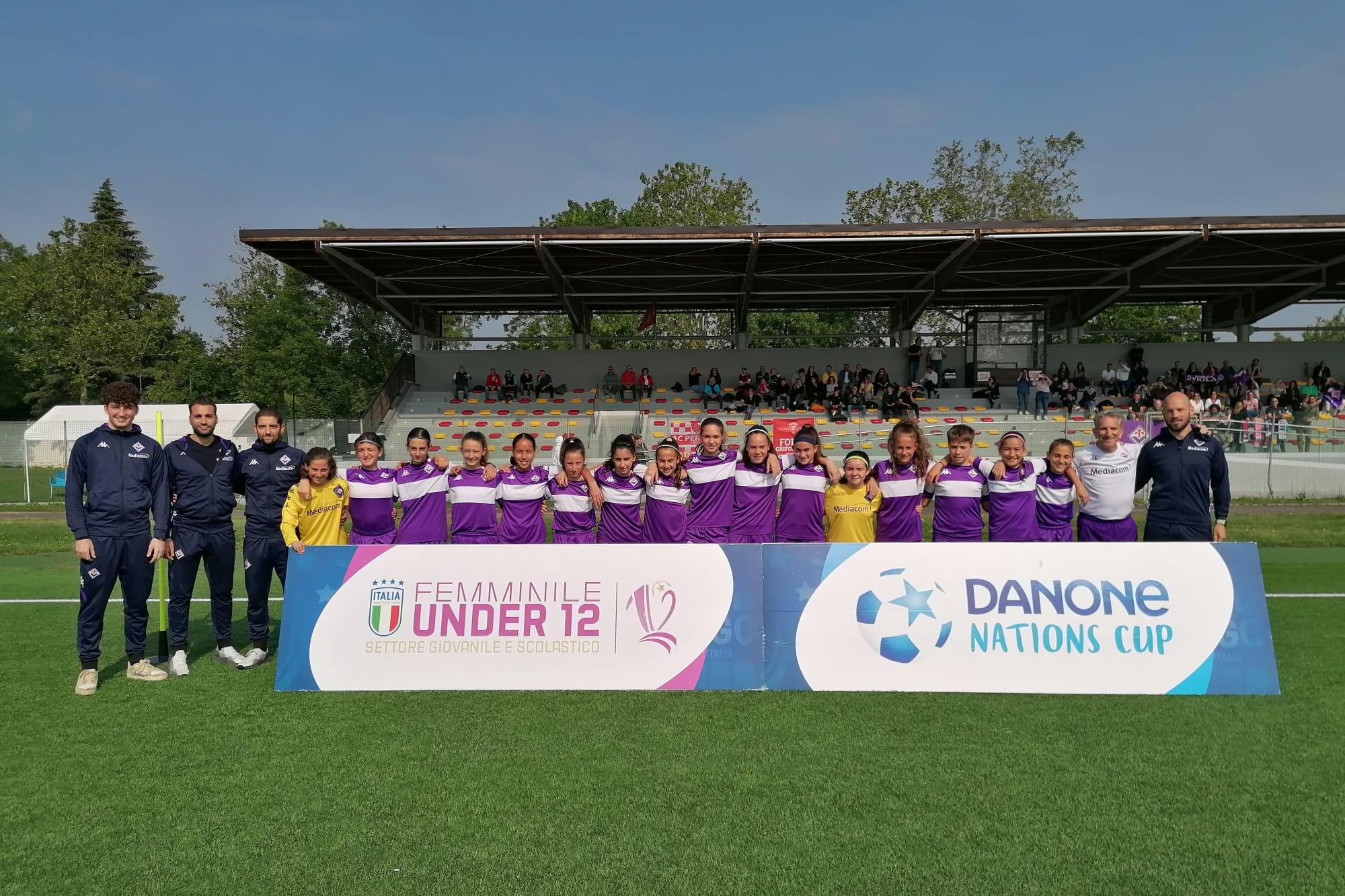 Danone Nations Cup, anche la Fiorentina alla fase nazionale. Domenica 28 il prossimo appuntamento a Verona