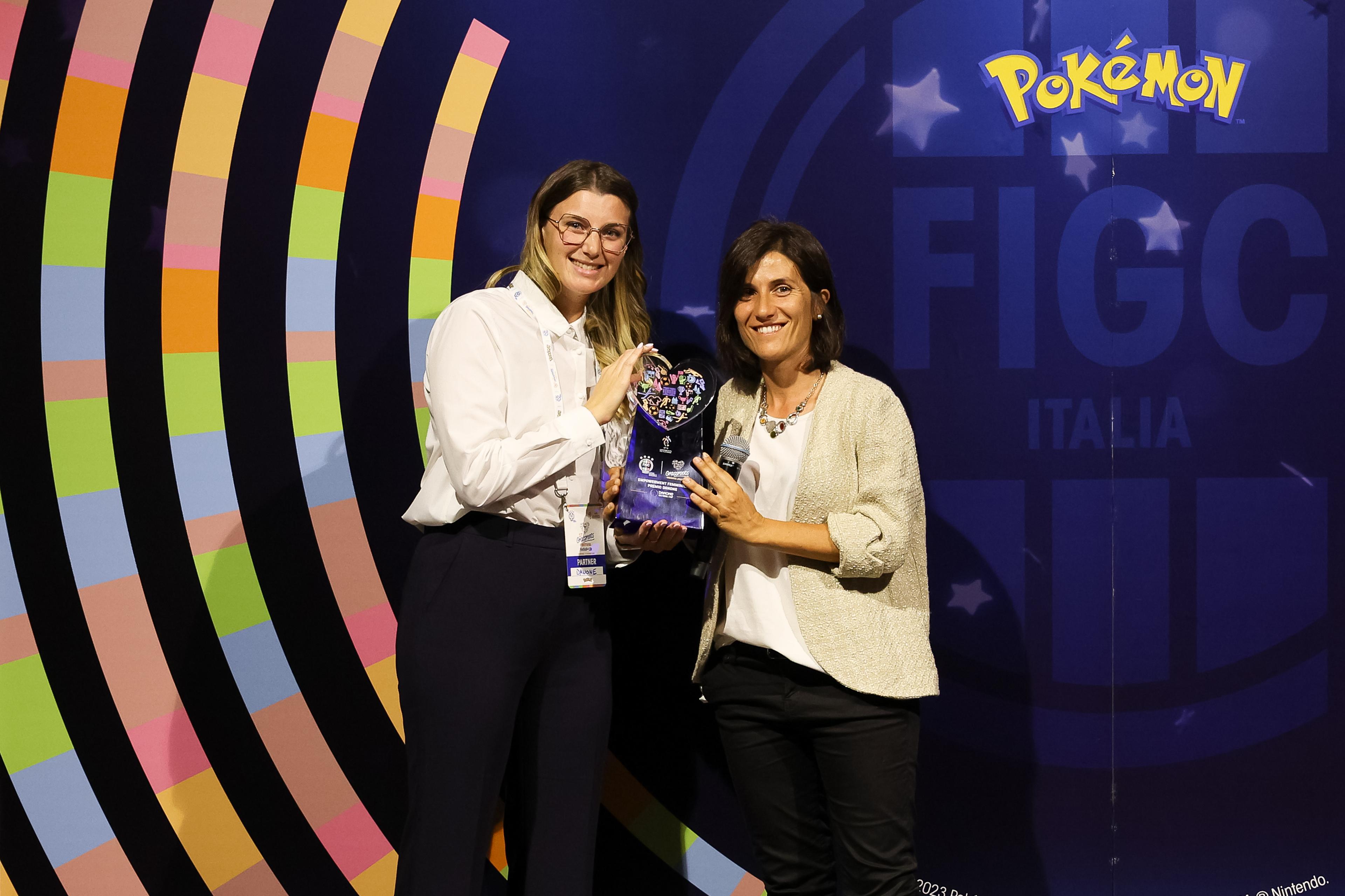 Che successo le finali della Danone Nations Cup: premio 'Empowerment femminile' Danone a Maria Iole Volpi