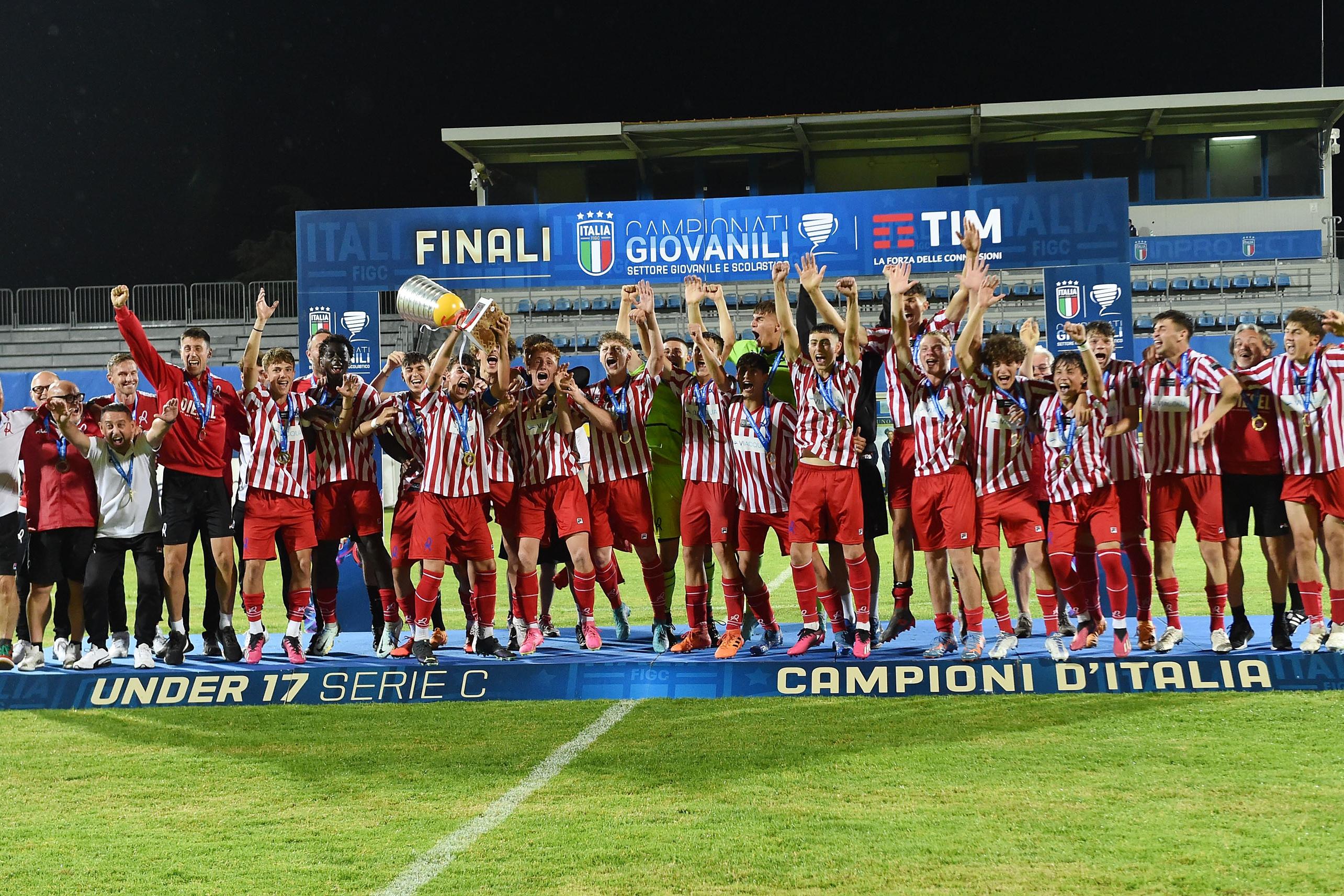 Under 17 Serie C, il Vicenza è campione d'Italia: vittoria per 1-0 in finale contro l'Albinoleffe, per Rigoni è subito scudetto