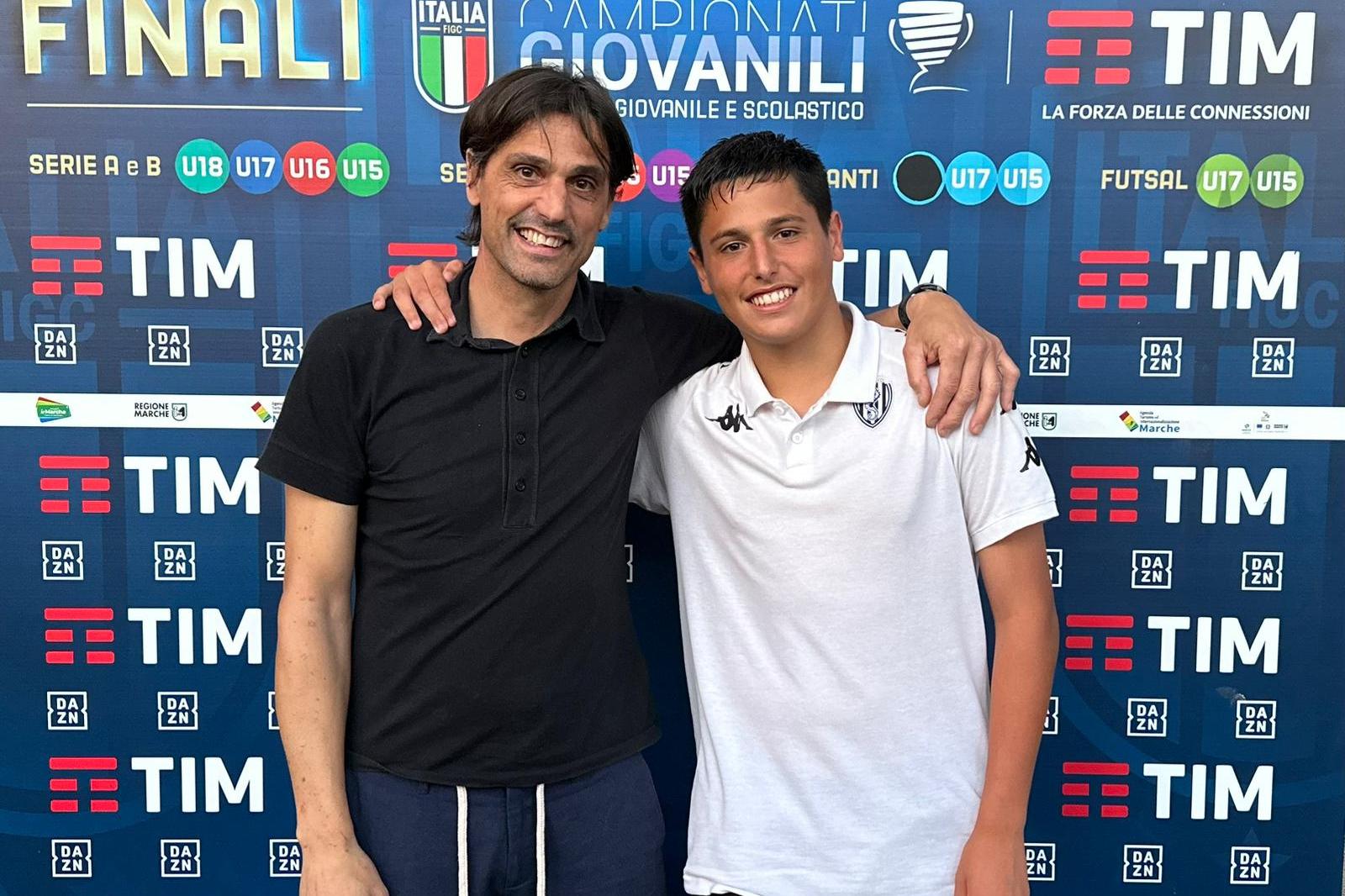 Da Campioni a...campione d'Italia. Filippo Bertaccini, un gol da scudetto, papà Davide: \"Felice di avergli trasmesso i valori del calcio\"