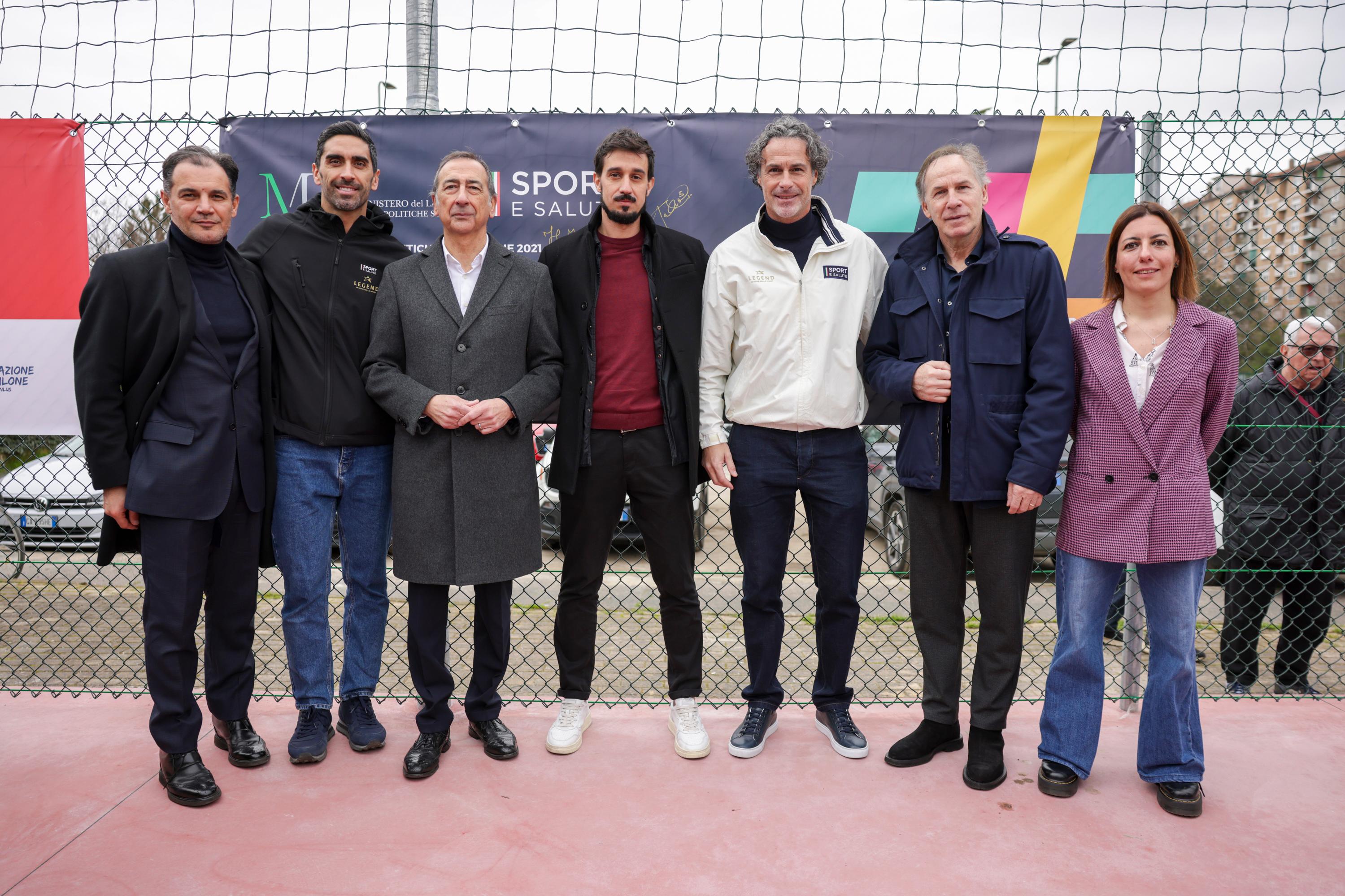 MILAN, ITALY - MARCH 15: Opening of Spazio Fontanelli - Sport e Salute on March 15, 2024 in Milan, Italy. (Photo by Sara Cavallini/AC Milan via Getty Images)