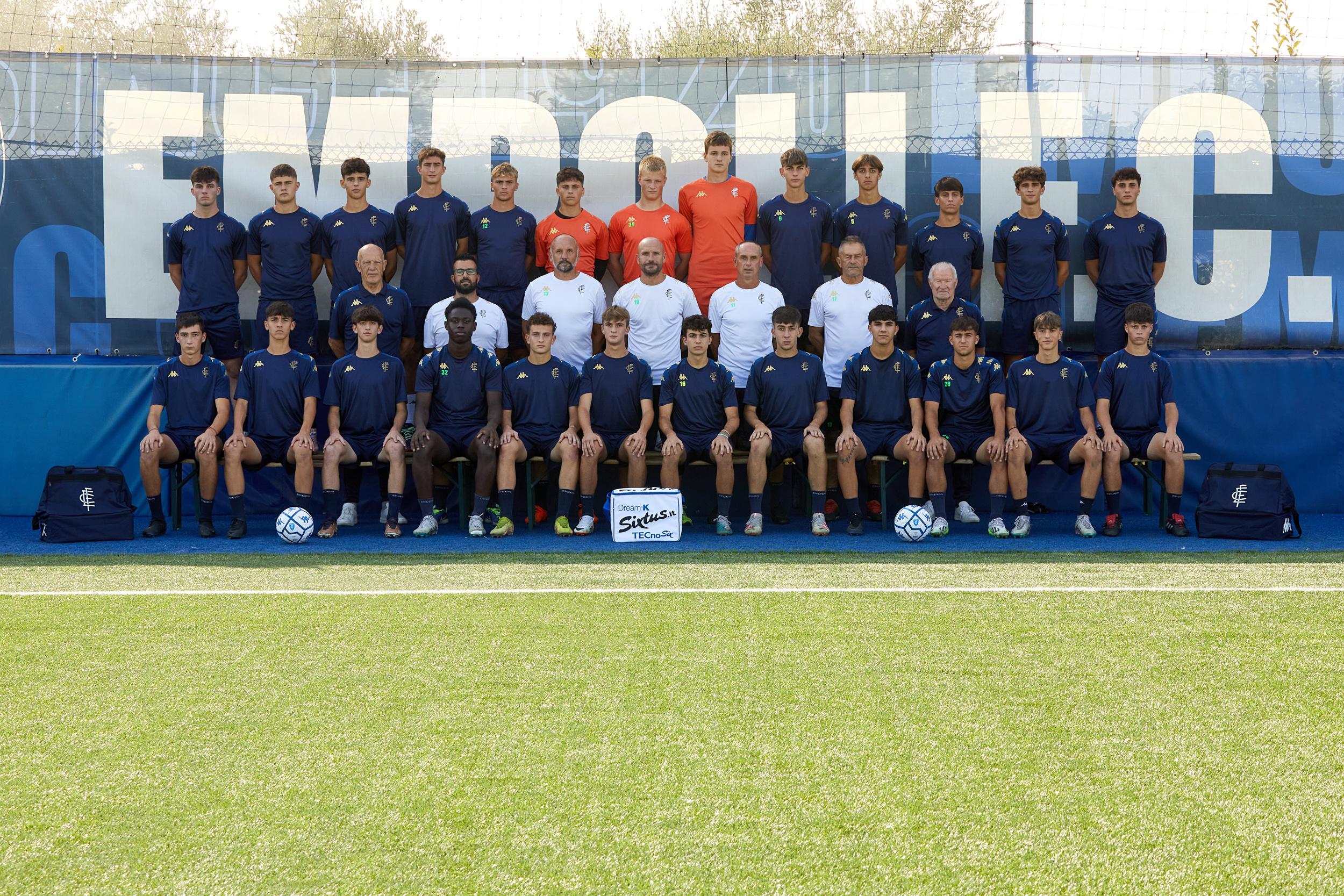 Raduno dell Under 18 dell'Empoli FC al Centro Sportivo di Monteboro