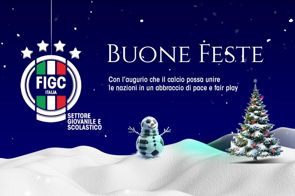 Gli auguri di buon Natale e felice anno nuovo a tutto il mondo del calcio giovanile
