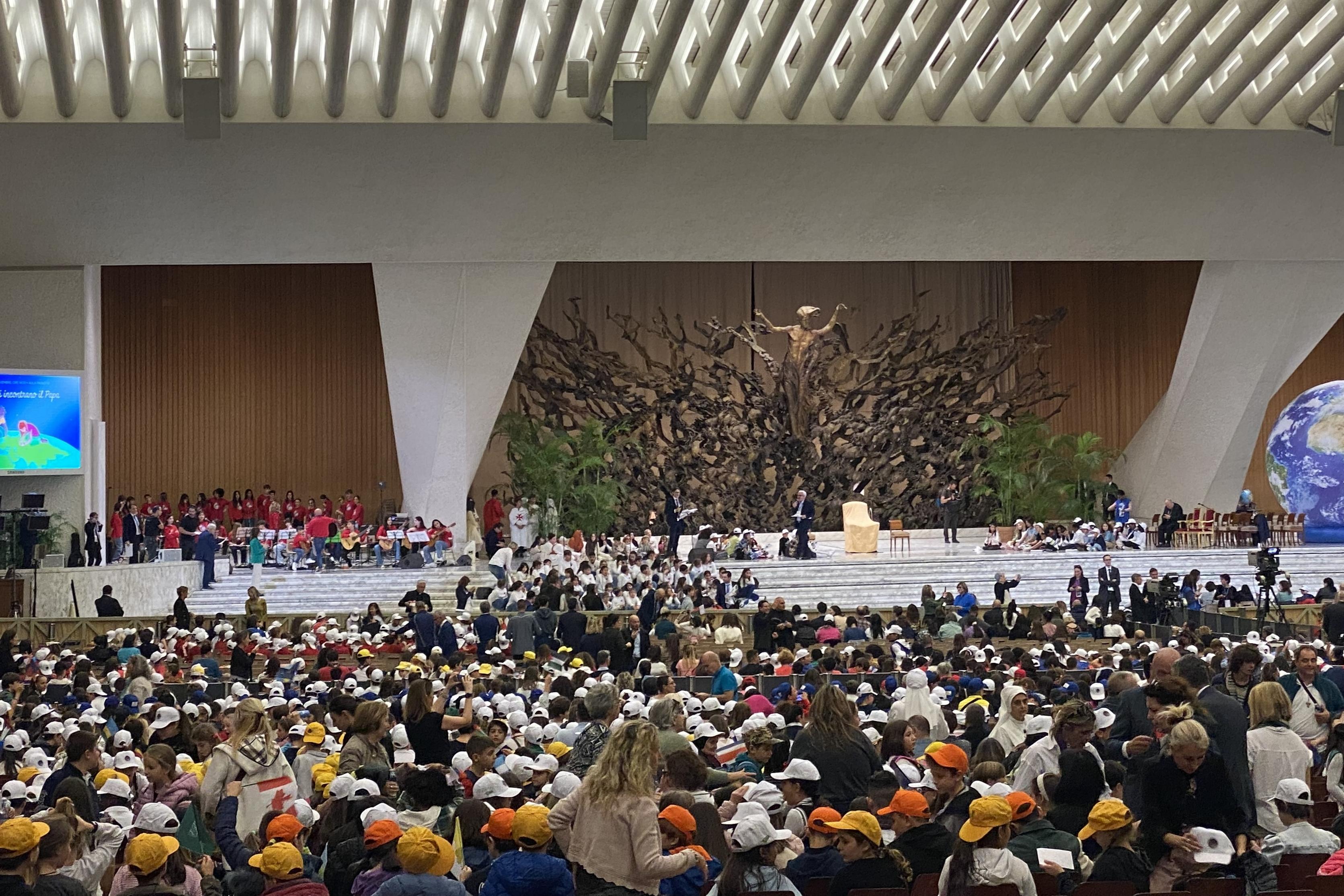 'I bambini incontrano il Papa': il Settore Giovanile e Scolastico in Vaticano con quattro società calcistiche romane