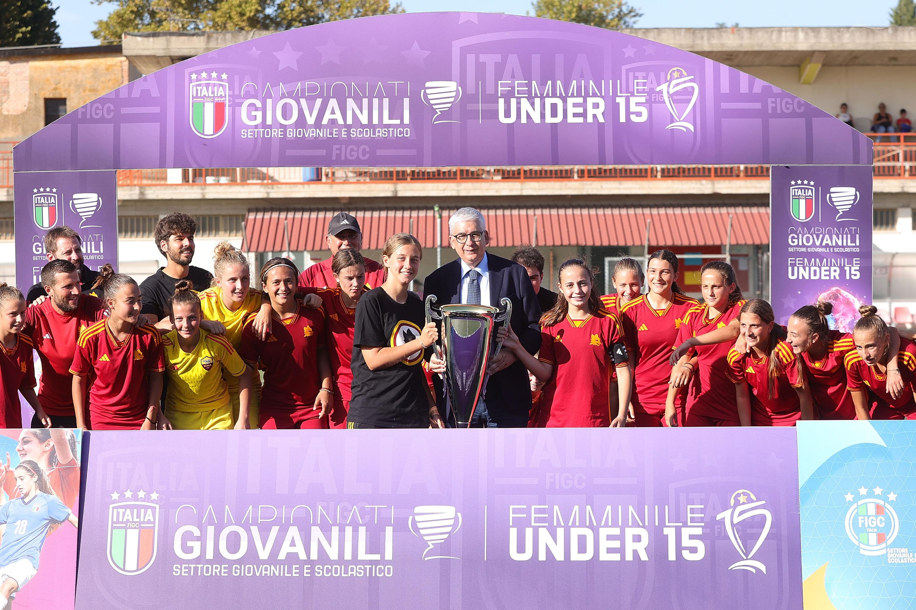 Torneo pre season Under 15, si impone la Roma: secco 3-0 all’Inter. La Juventus al terzo posto