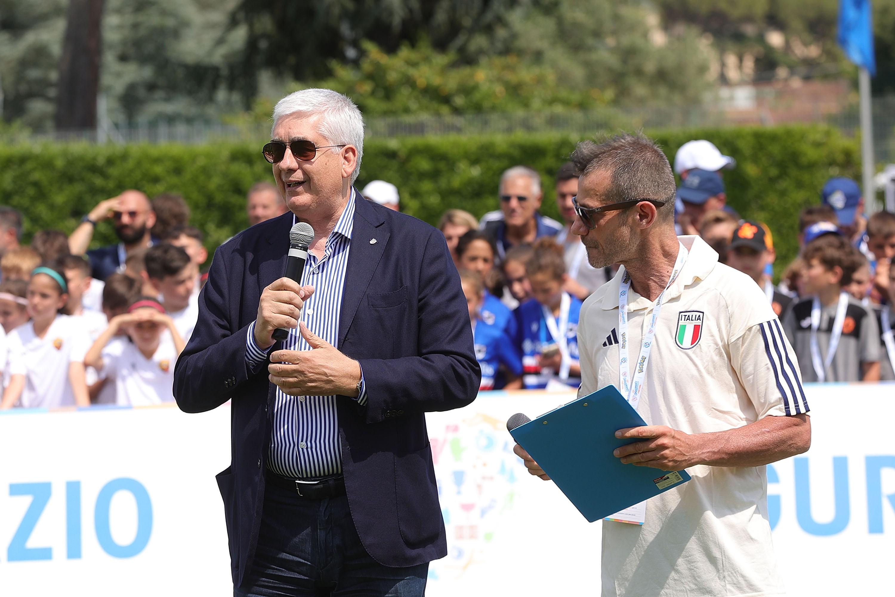 FLORENCE, ITALY - JUNE 15: <> at Centro Tecnico Federale di Coverciano on June 15, 2024 in Florence, Italy. (Photo by Gabriele Maltinti/Getty Images)
