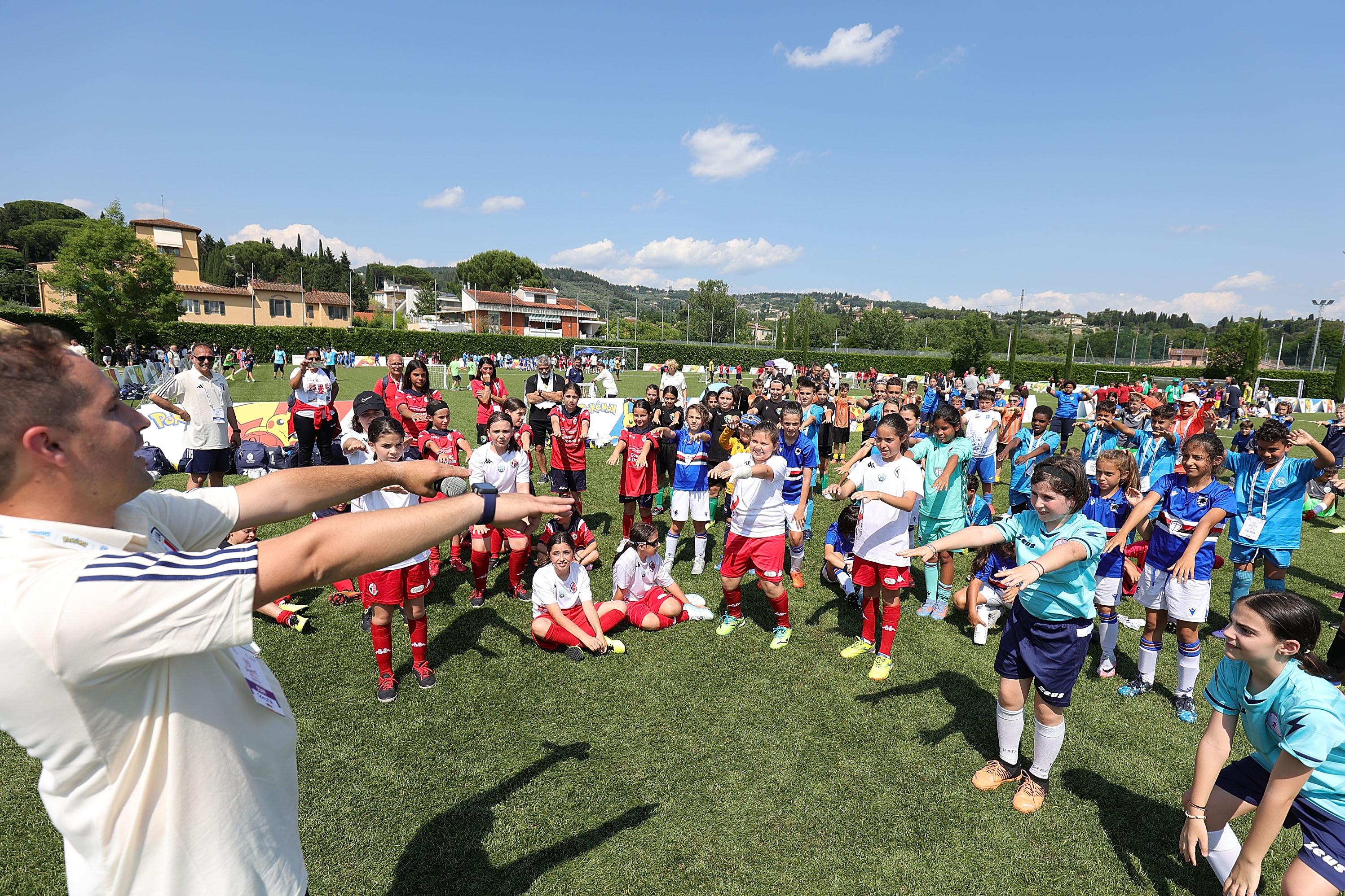 FLORENCE, ITALY - JUNE 17: <<enter caption here>> at Centro Tecnico Federale di Coverciano on June 17, 2023 in Florence, Italy. (Photo by Gabriele Maltinti/Getty Images)