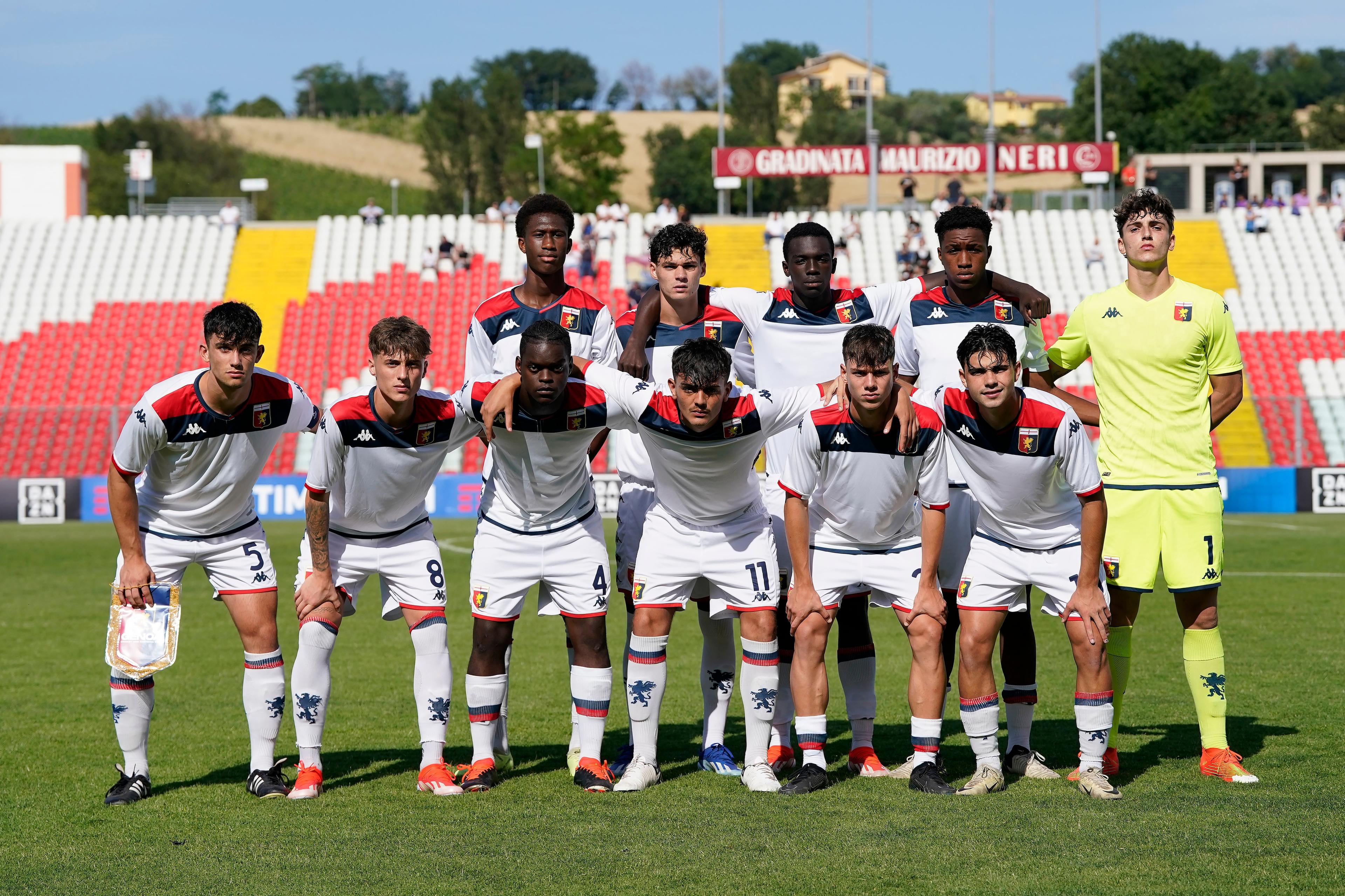 ANCONA, ITALY - JUNE 11: <> during thr U18 Semi-final match between FC Internazionale and Genoa CFC at Del Conero Stadium on June 11, 2024 in Ancona, Italy. (Photo by Danilo Di Giovanni/Getty Images)