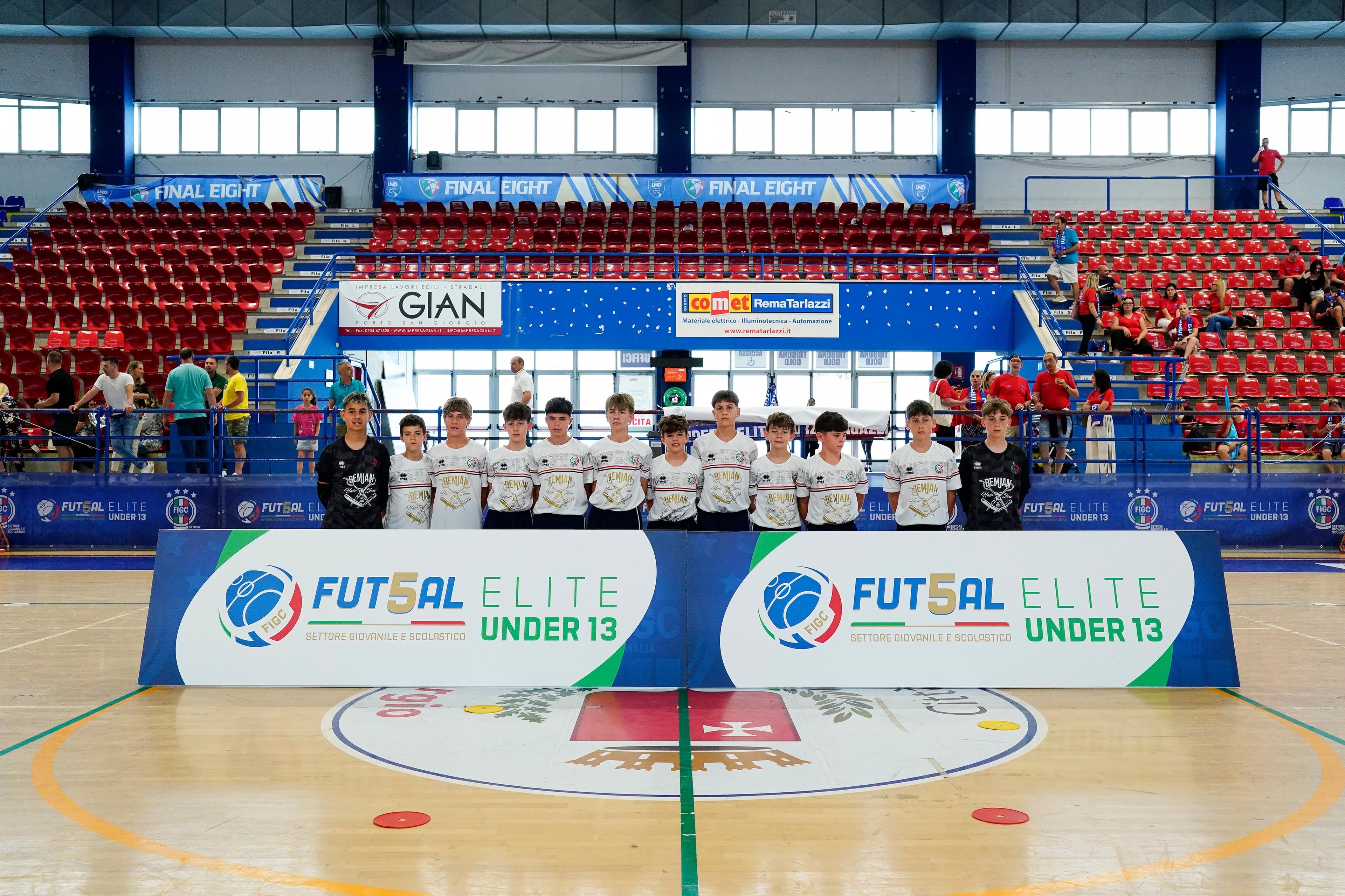PORTO SAN GIORGIO, ITALY - JUNE 09: <> during the U13 FPE Final on June 09, 2024 in Porto San Giorgio, Italy. (Photo by Danilo Di Giovanni/Getty Images)