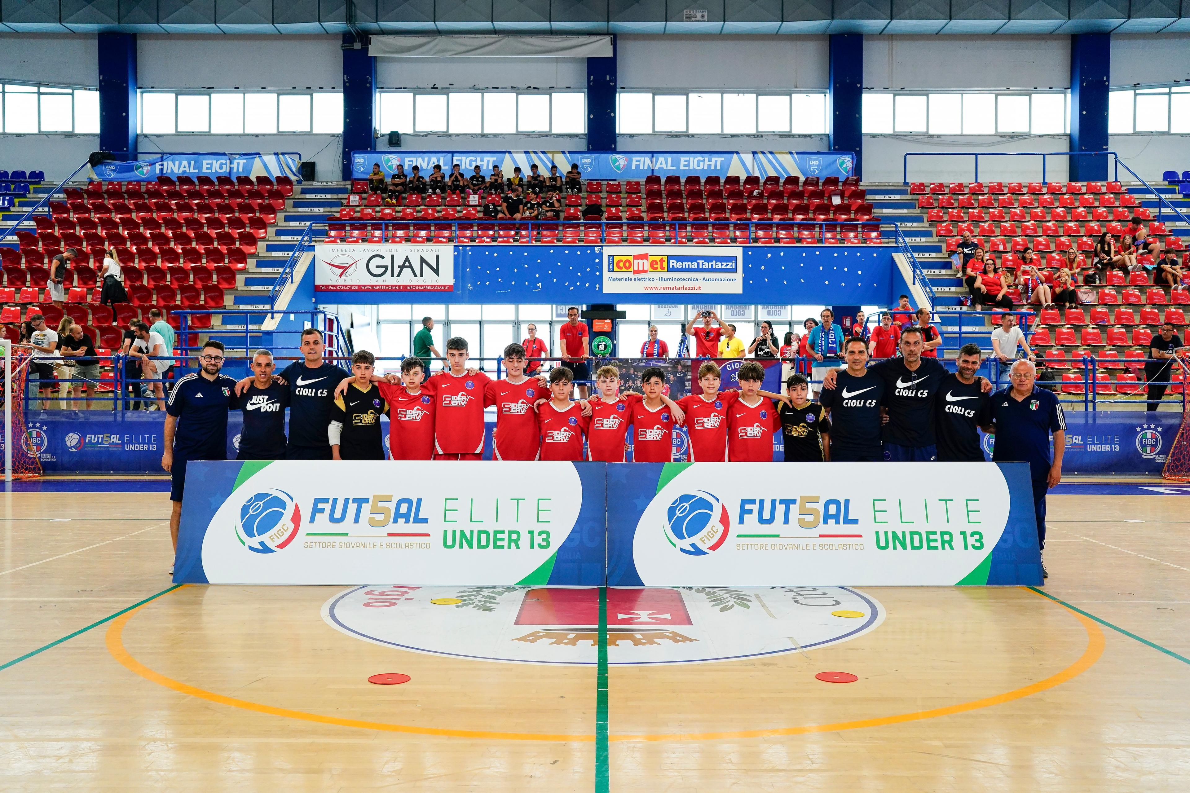 PORTO SAN GIORGIO, ITALY - JUNE 09: <> during the U13 FPE Final on June 09, 2024 in Porto San Giorgio, Italy. (Photo by Danilo Di Giovanni/Getty Images)