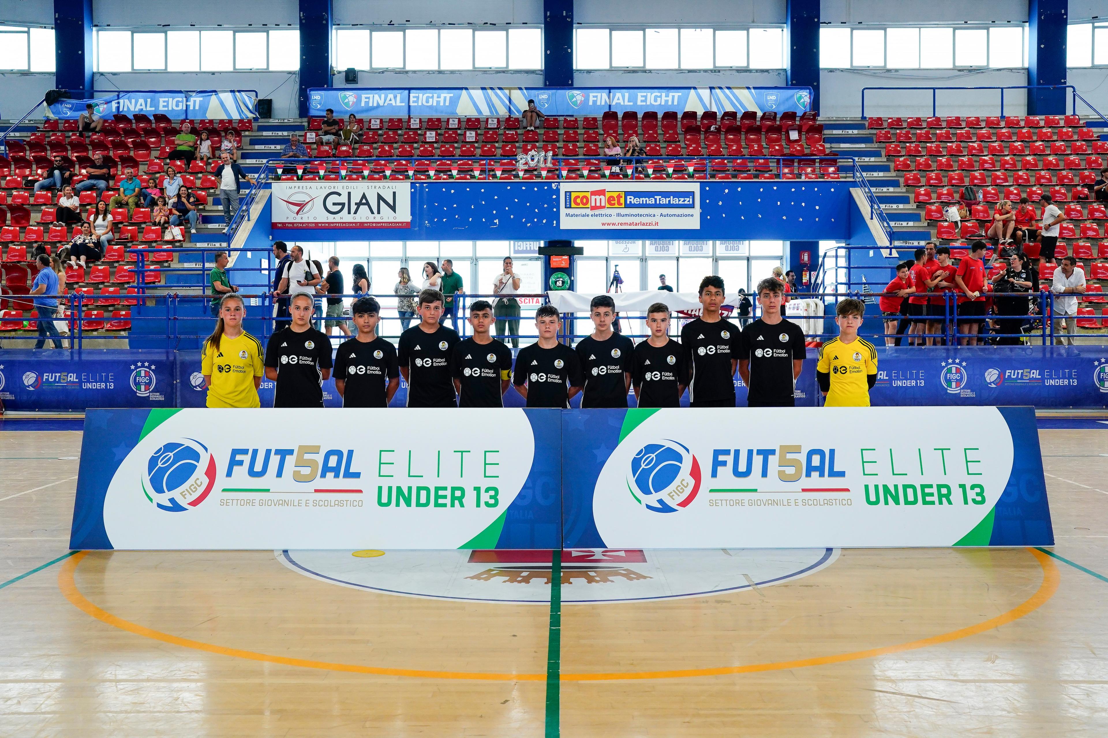 PORTO SAN GIORGIO, ITALY - JUNE 09: <> during the U13 FPE Final on June 09, 2024 in Porto San Giorgio, Italy. (Photo by Danilo Di Giovanni/Getty Images)