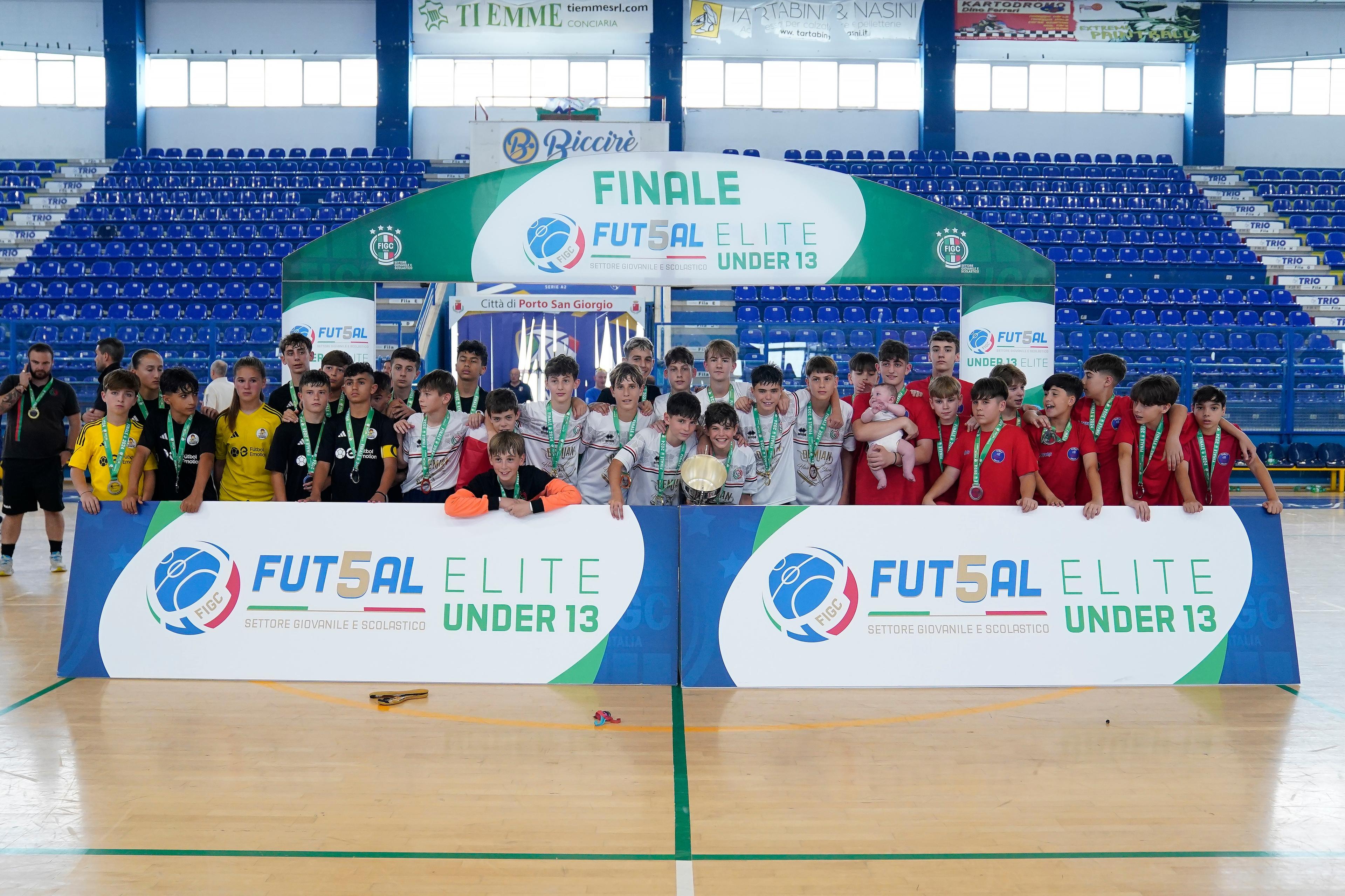 PORTO SAN GIORGIO, ITALY - JUNE 09: <> during the U13 FPE Final on June 09, 2024 in Porto San Giorgio, Italy. (Photo by Danilo Di Giovanni/Getty Images)