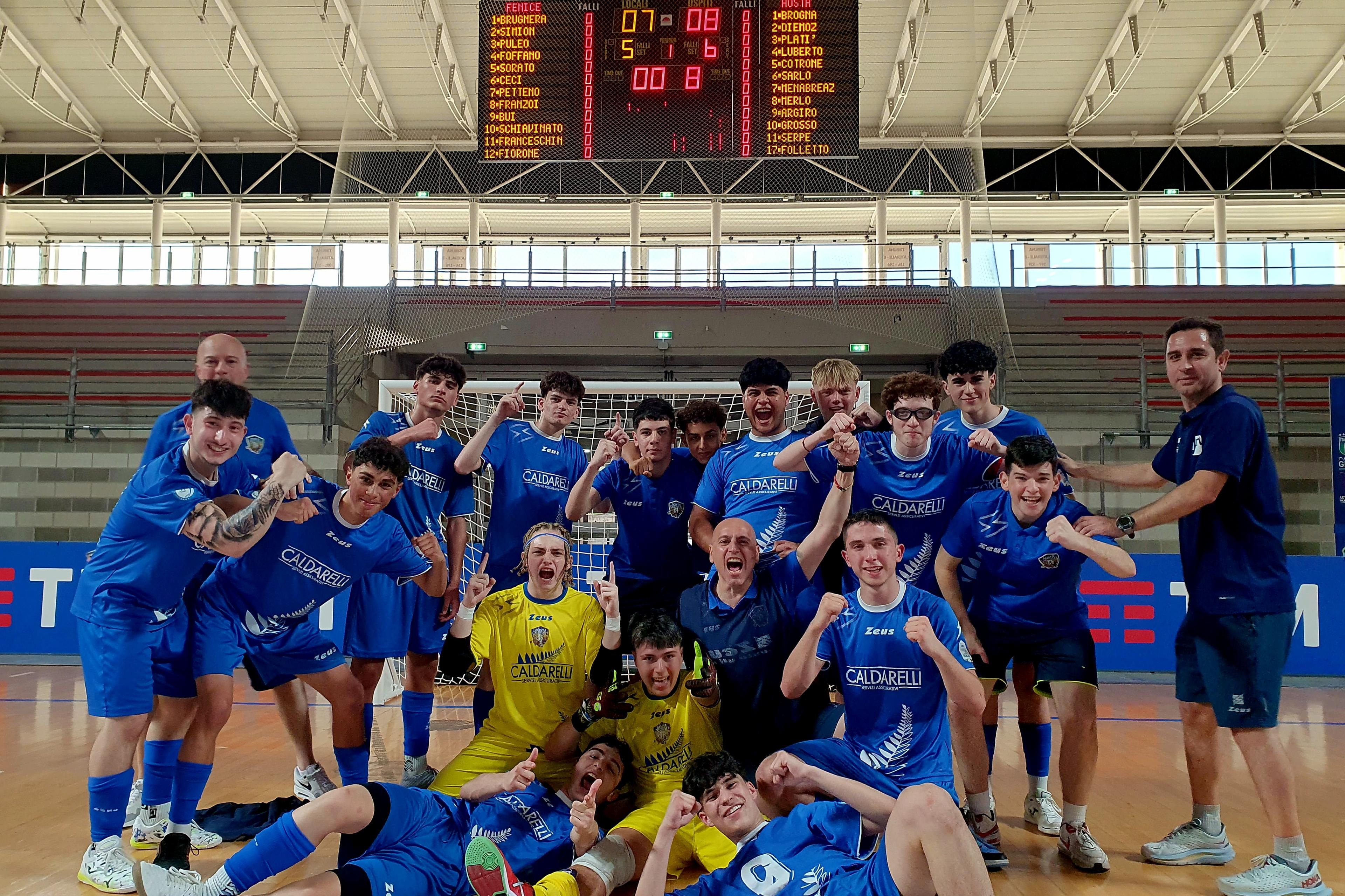 Aosta, rimonta epica: da 1-5 a 8-7! Domenica la finale Under 17 con la Lazio. Under 15: Bissuola-Itria vale lo scudetto. Dirette su Futsal TV