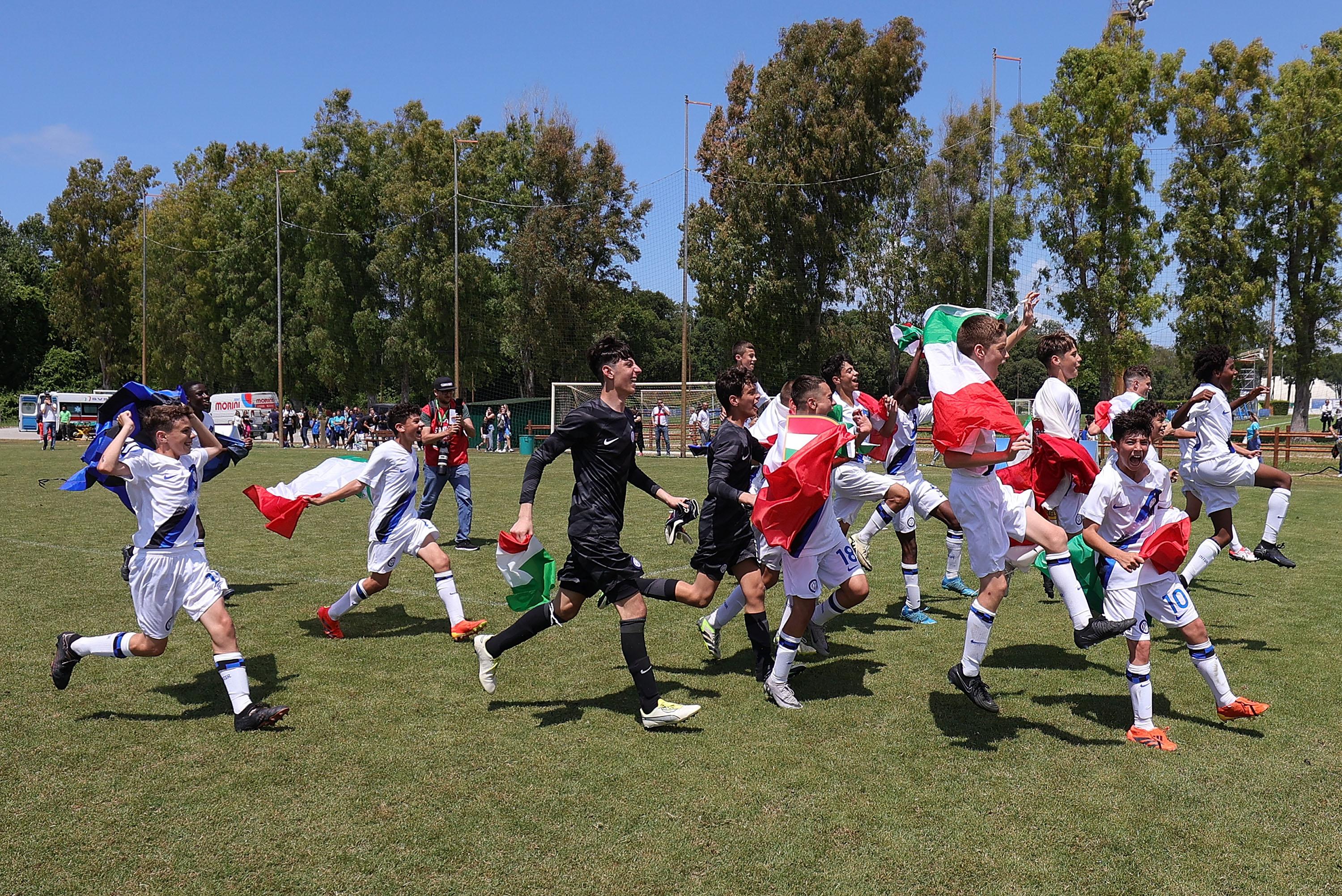 TIRRENIA, ITALY - JUNE 2: <> during the U13 FPE Final on June 2, 2024 in Tirrenia, Italy. (Photo by Gabriele Maltinti/Getty Images)