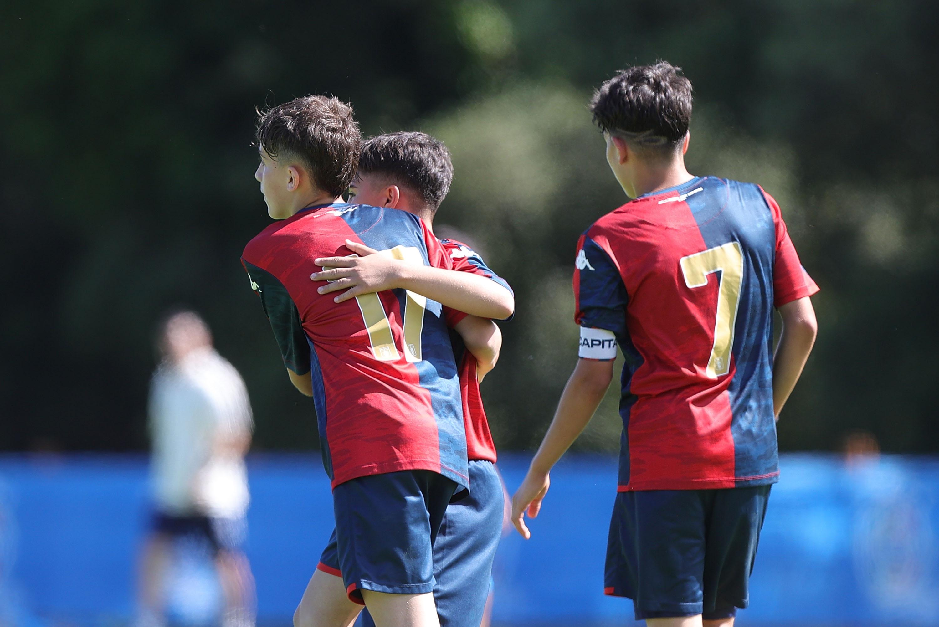 TIRRENIA, ITALY - JUNE 2: <> during the U13 FPE Final on June 2, 2024 in Tirrenia, Italy. (Photo by Gabriele Maltinti/Getty Images)