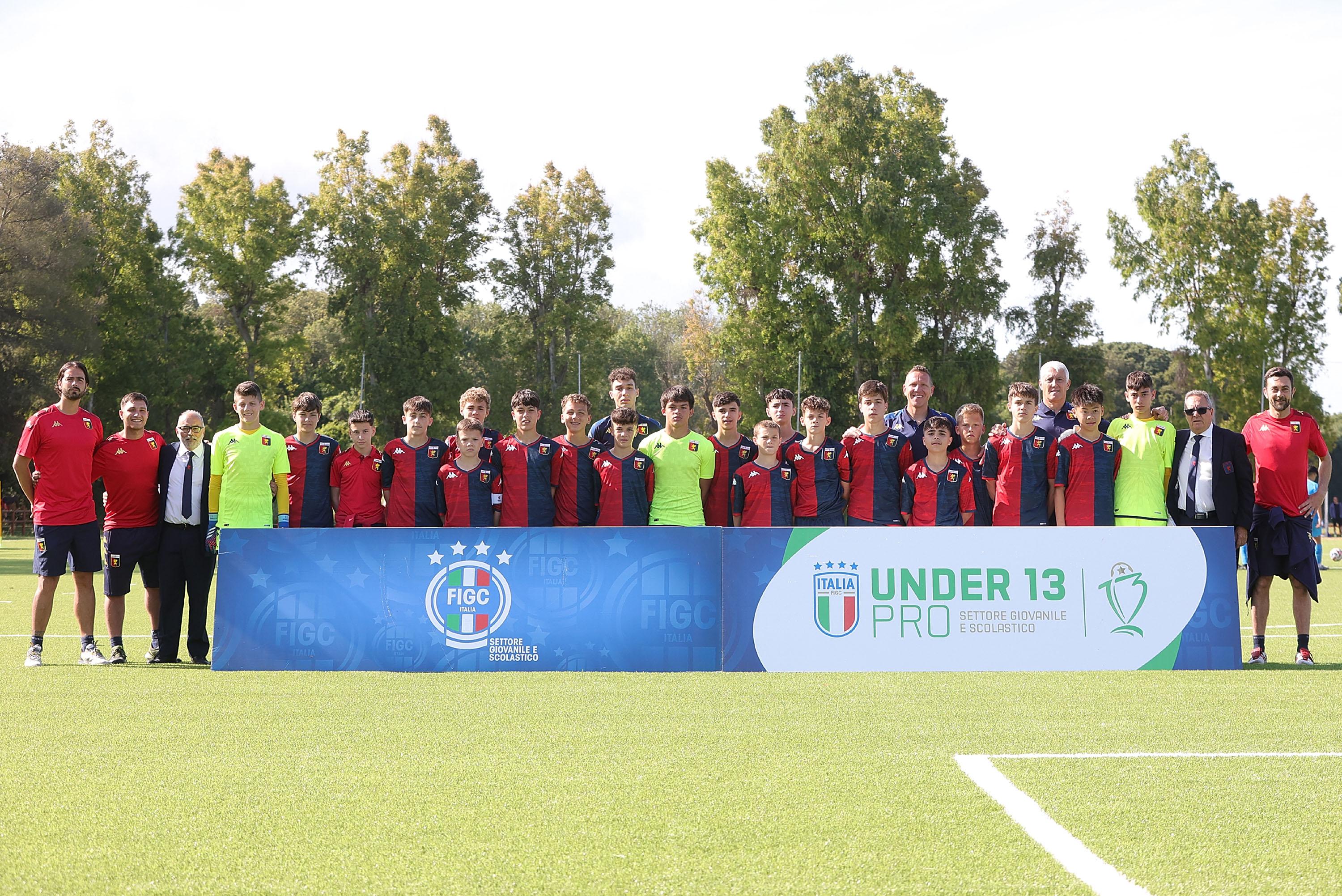 TIRRENIA, ITALY - JUNE 2: <> during the U13 FPE Final on June 2, 2024 in Tirrenia, Italy. (Photo by Gabriele Maltinti/Getty Images)