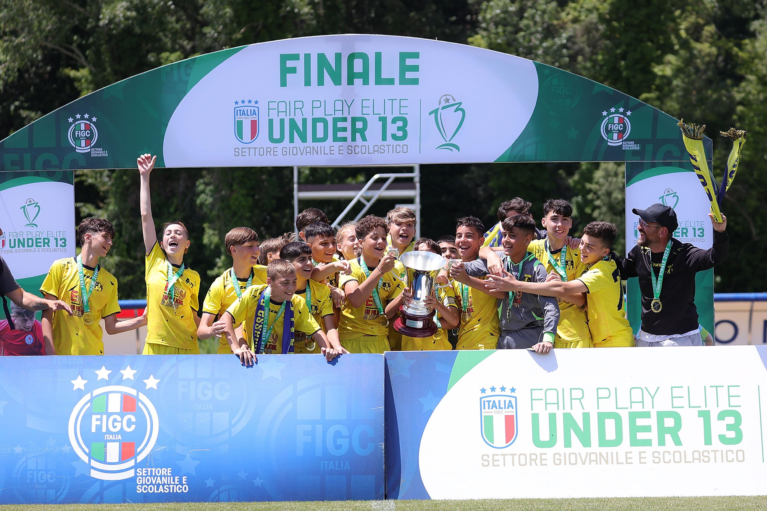 Vittoria della Real Casarea nella finale 'Under 13 Fair Play Elite' di Tirrenia: \"Per noi è una soddisfazione enorme\"