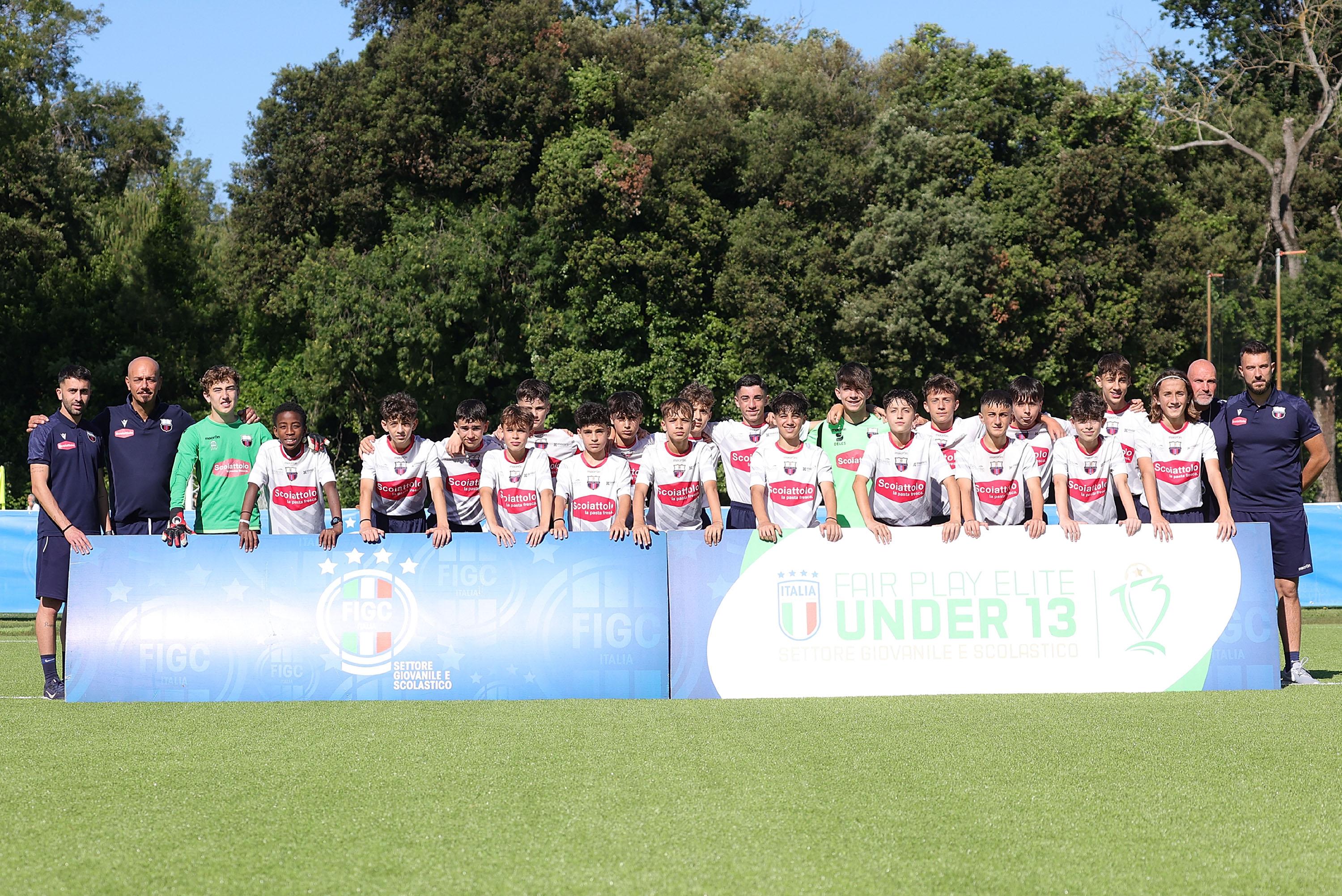 TIRRENIA, ITALY - JUNE 1: General view Figc event U13 FPE Final during the U13 FPE Final on June 1, 2024 in Tirrenia, Italy. (Photo by Gabriele Maltinti/Getty Images)