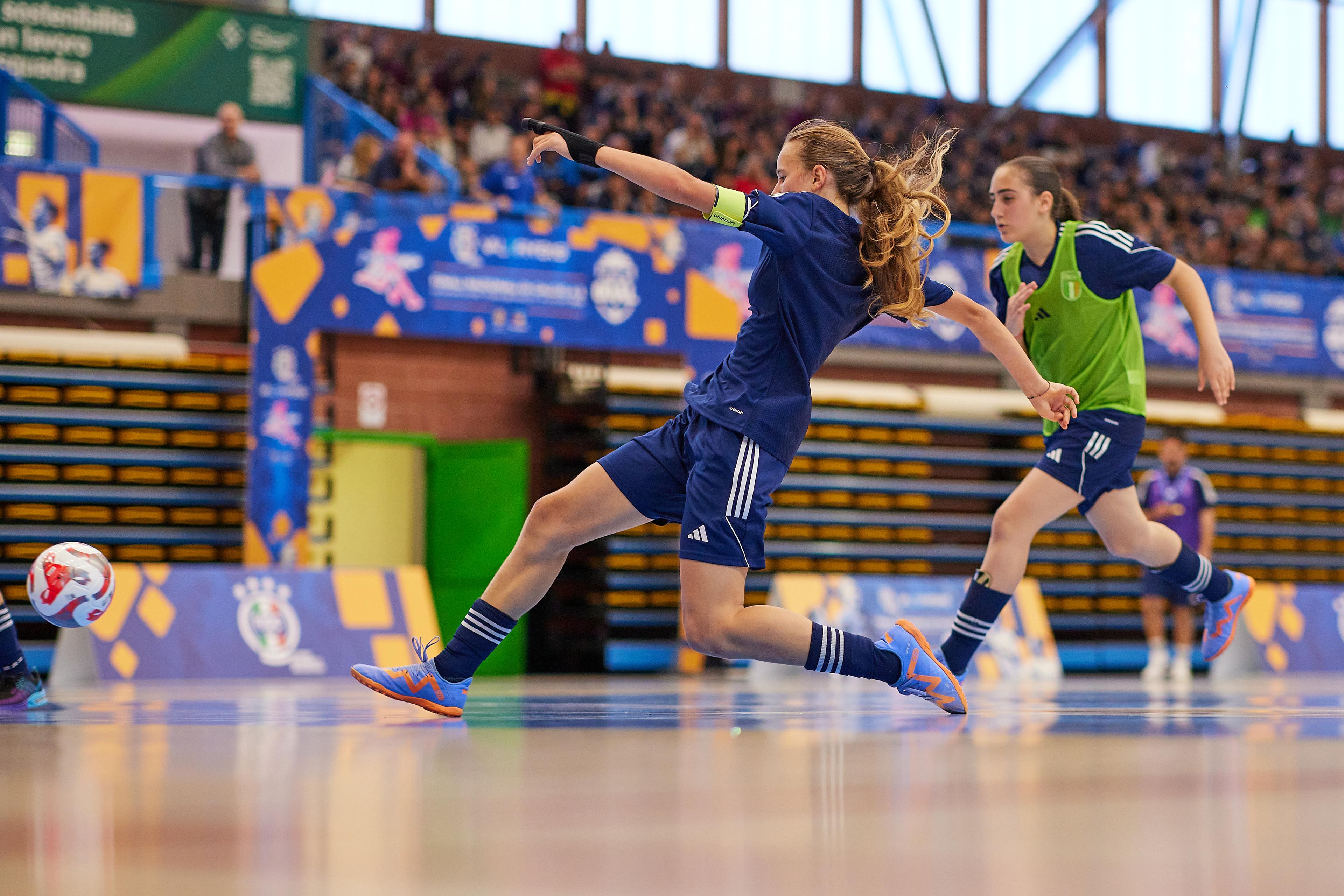 SALSOMAGGIORE TERME, ITALY - JUNE 01: Ragazze in Gioco and Tutti in Goal on June 01, 2024 in Salsomaggiore Terme, Italy. (Photo by Emmanuele Ciancaglini/Getty Images)