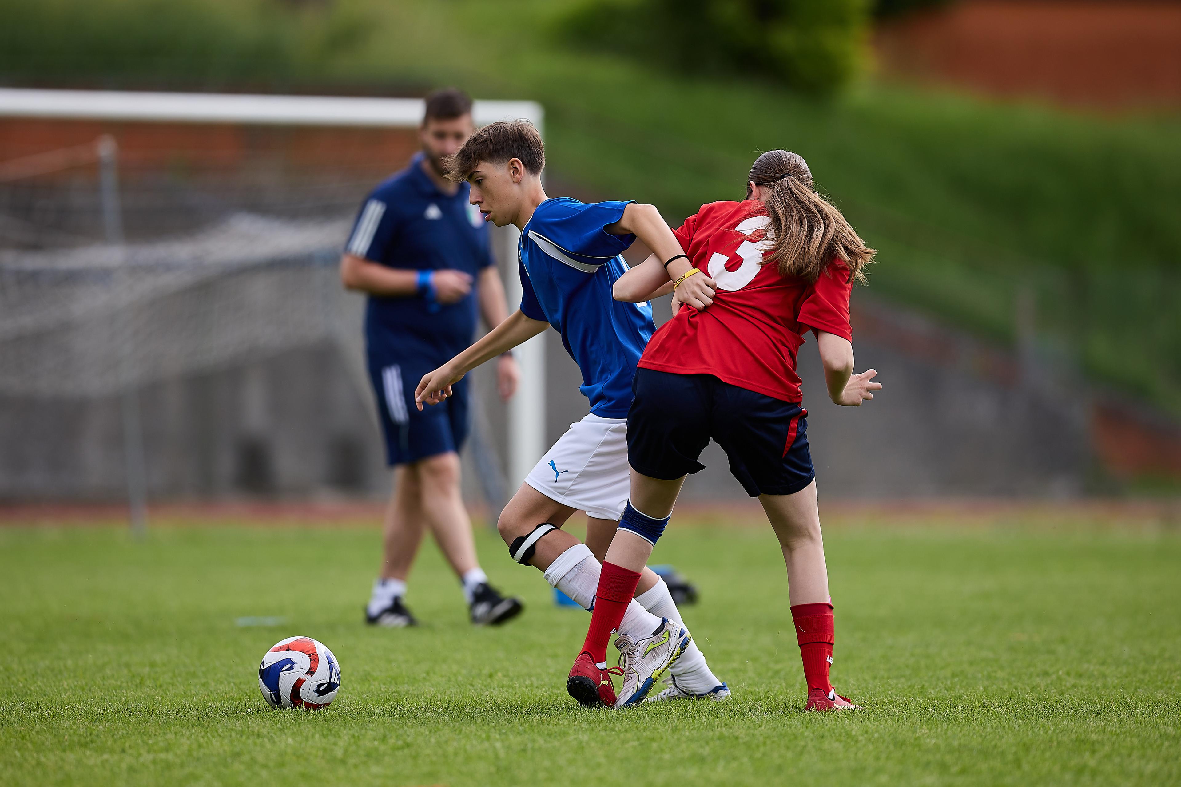 SALSOMAGGIORE TERME, ITALY - MAY 30: Ragazze in Gioco e Tutti in Goal events on May 30, 2024 in Salsomaggiore Terme, Italy. (Photo by Emmanuele Ciancaglini/Getty Images)