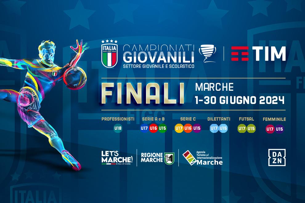 Finali Giovanili TIM nelle Marche per il terzo anno di fila. Giugno è il mese tricolore: tredici scudetti in 30 giorni