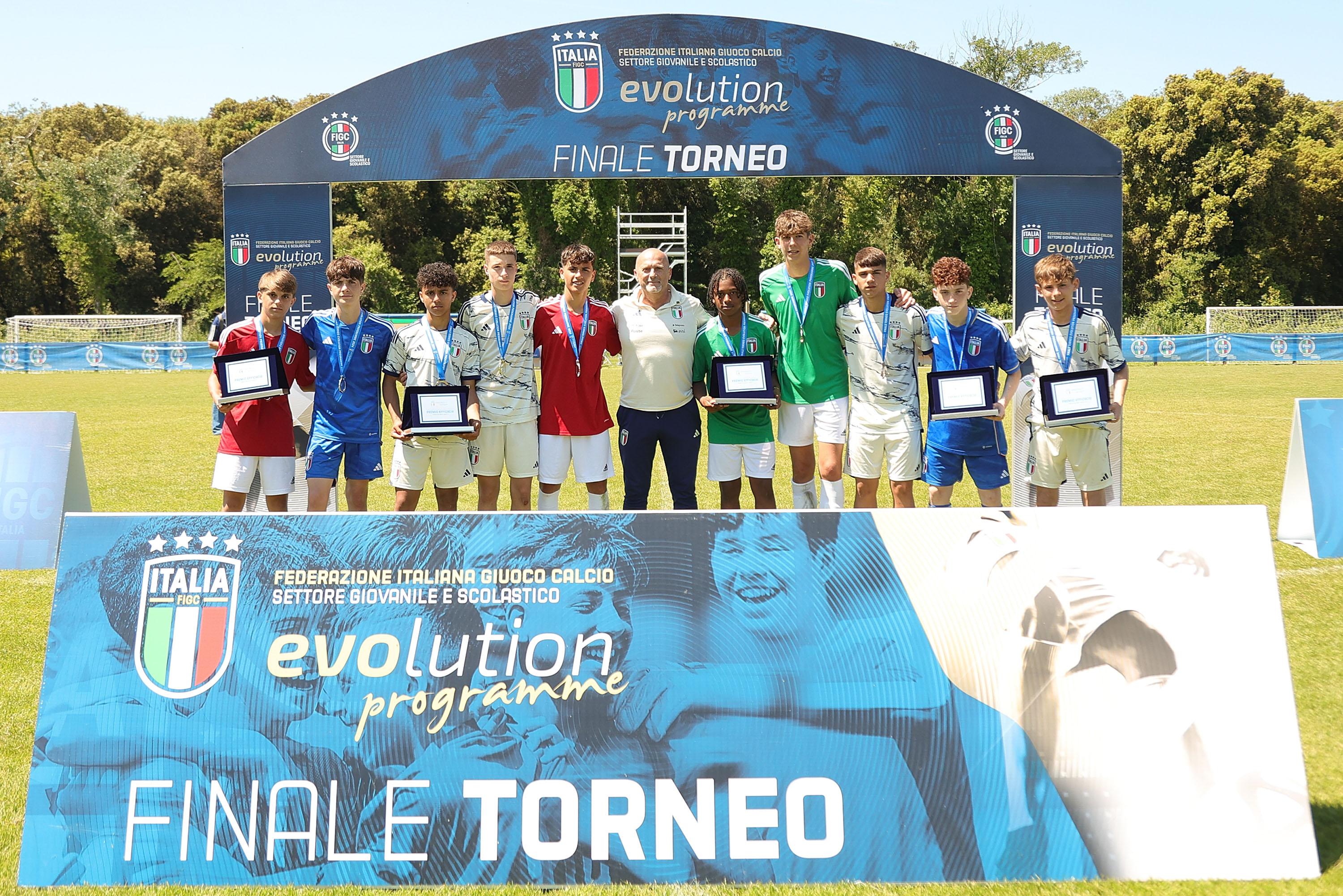 TIRRENIA, ITALY - MAY 12: General view during the FIGC Evolution Program Final at Centro di Preparazione Olimpica di Tirrenia on May 12, 2024 in Tirrenia, Italy. (Photo by Gabriele Maltinti/Getty Images)