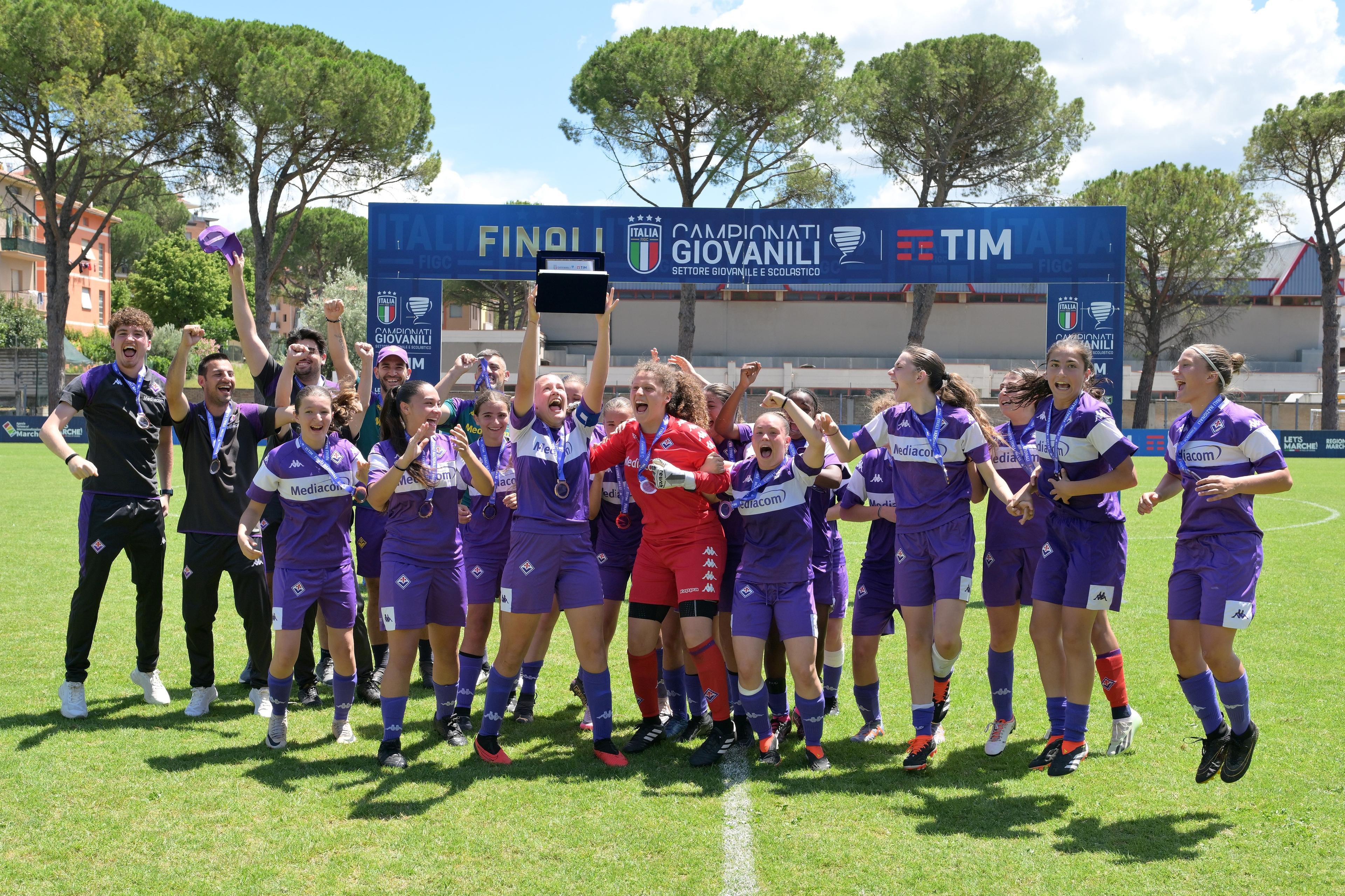 Under 15 femminile: nell’attesa della finalissima, la Fiorentina conquista il terzo posto. A Tolentino, superata la Pro Sesto per 4-1