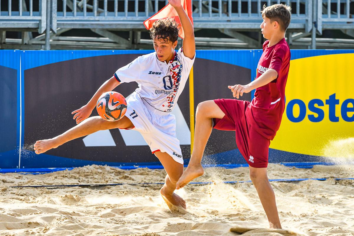 Nel weekend alla Beach Arena di Tirrenia si assegnano i titoli Under 17 e Under 15: sabato le semifinali, domenica le finali