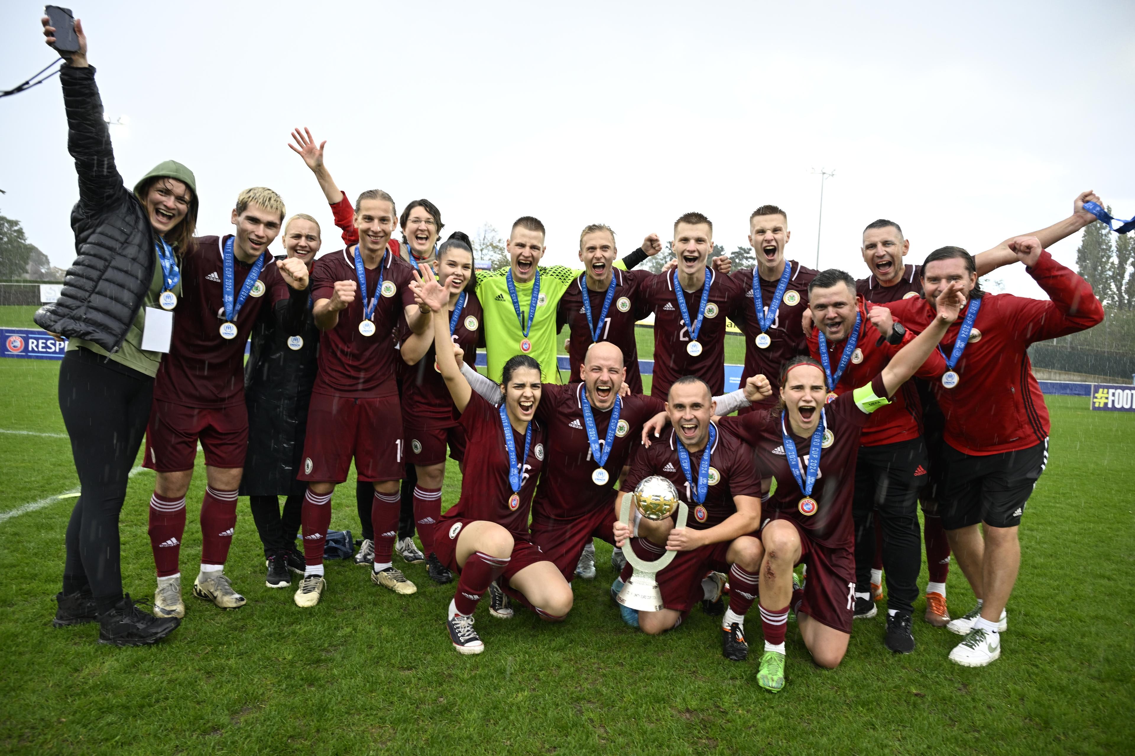 Nella Unity Euro Cup trionfa la Lettonia! L'Italia parte bene, ma il ko con l'Irlanda le costa l'eliminazione