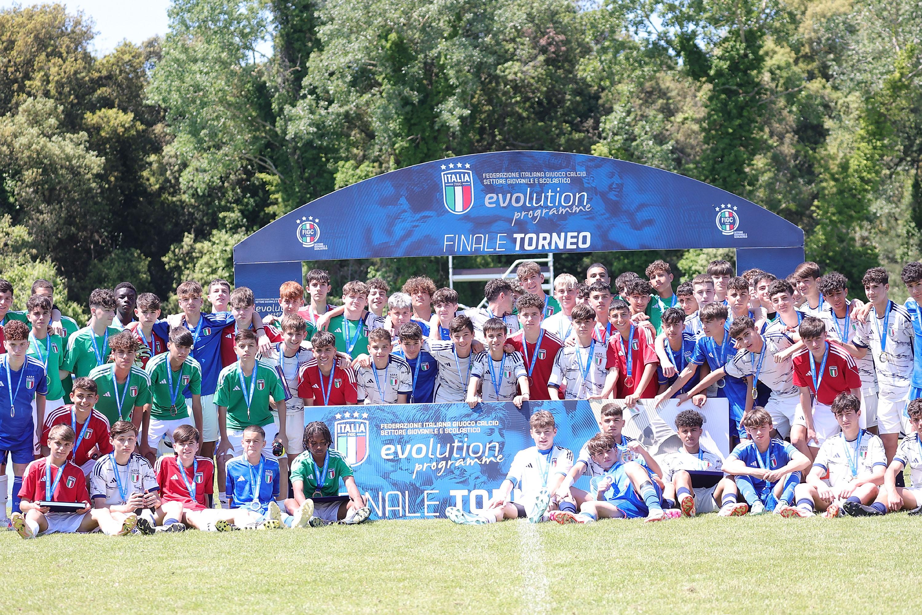 TIRRENIA, ITALY - MAY 12: General view during the FIGC Evolution Program Final at Centro di Preparazione Olimpica di Tirrenia on May 12, 2024 in Tirrenia, Italy. (Photo by Gabriele Maltinti/Getty Images)