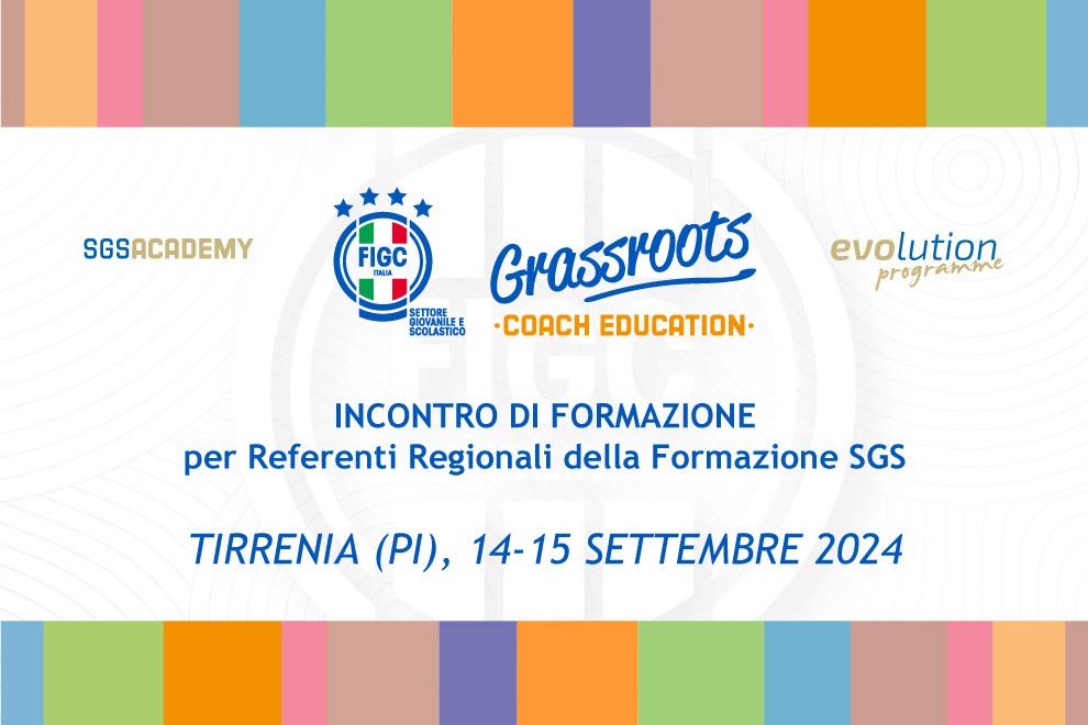 Formazione: a Tirrenia l'incontro con i Referenti Regionali del Settore Giovanile e Scolastico