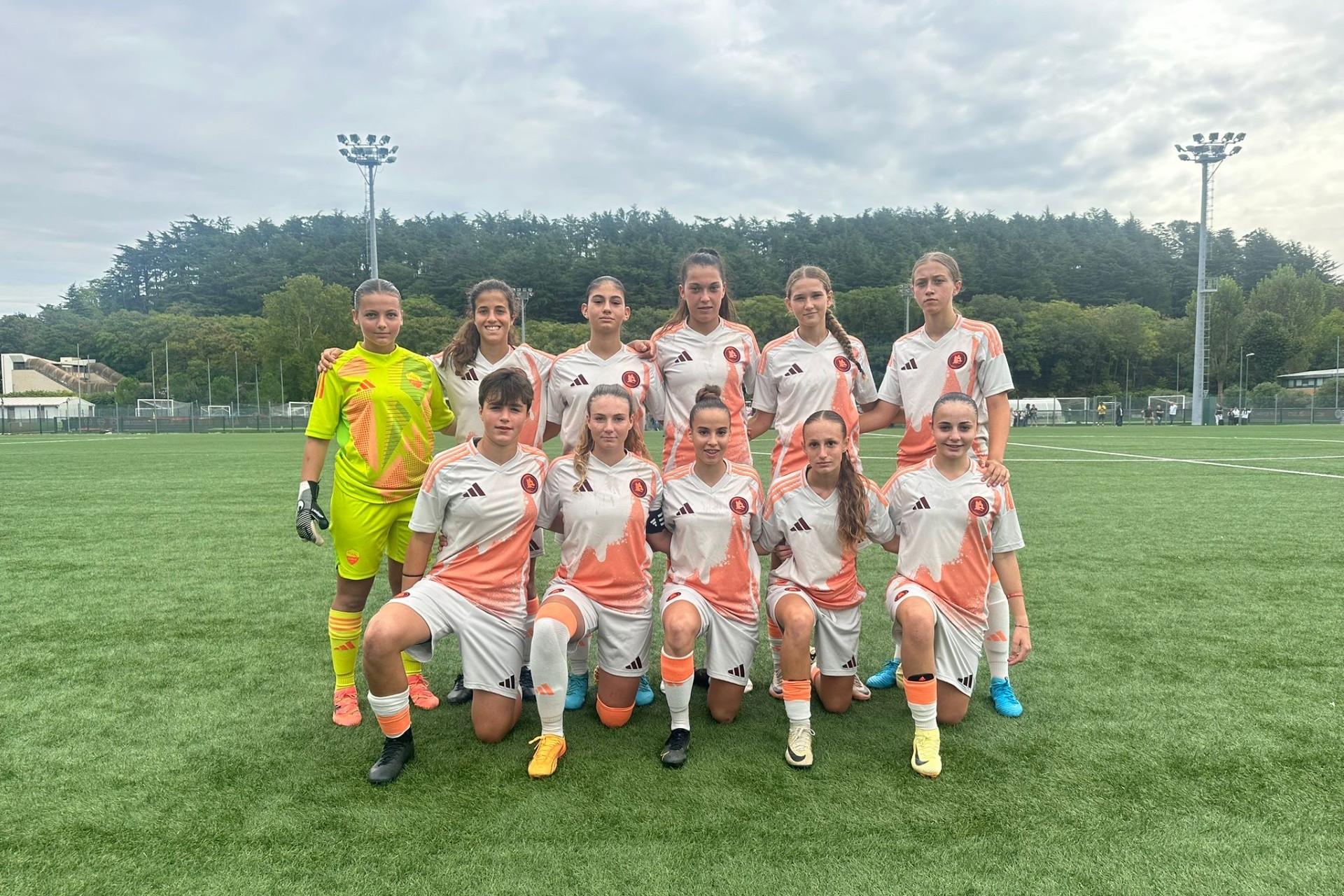 Under 17 Femminile, la Roma si aggiudica il torneo pre season: 2-2 nella sfida decisiva contro il Milan e primo posto per differenza reti