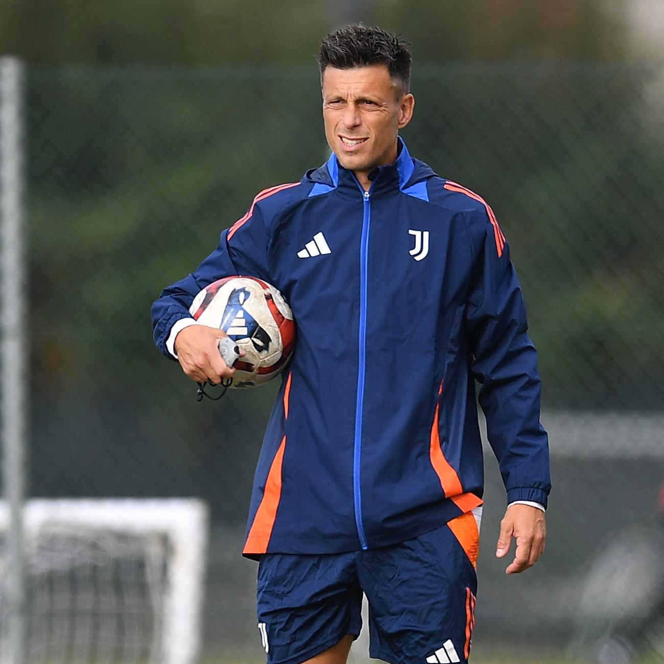 VINOVO, ITALY - OCTOBER 01: <> at Juventus Center Vinovo on October 1, 2024 in Vinovo, Italy. (Photo by Valerio Pennicino - Juventus FC/Juventus FC via Getty Images)