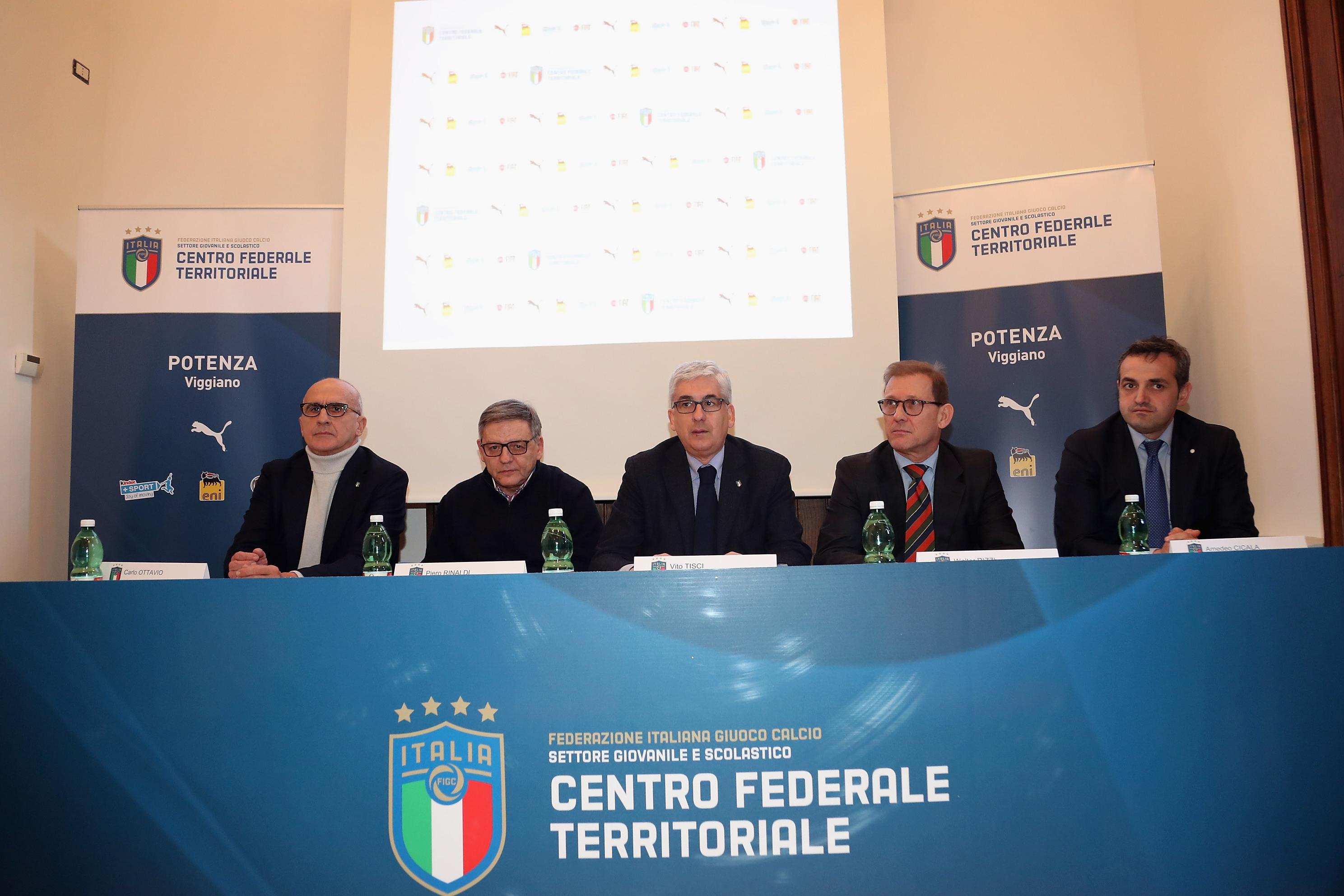 Walter Rizzi Dopo Matera, con Viggiano inaugurato il secondo Centro Federale ...