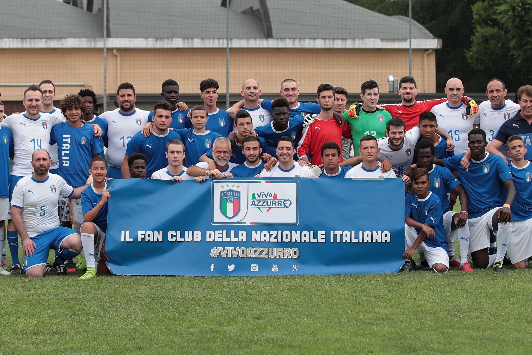 Tanti gol ed emozioni per la sfida tra il Fan Club della Nazionale e i ragazzi di ‘Freed by Football’