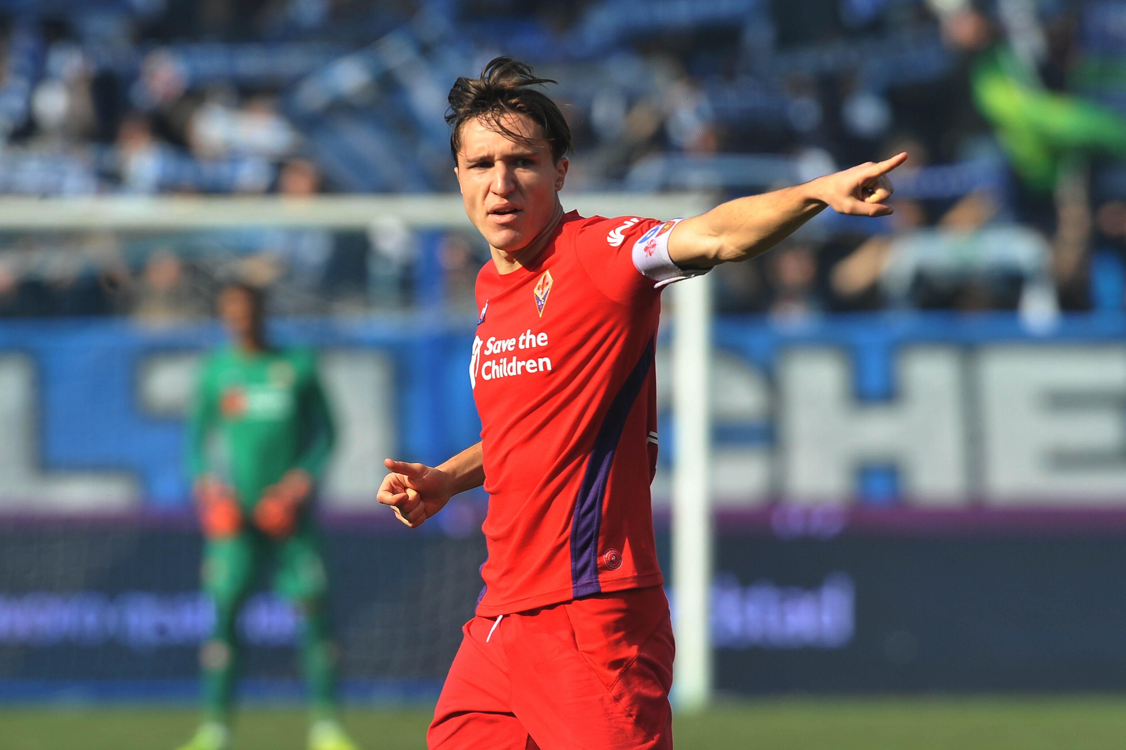 Prima volta da capitano della Fiorentina per Federico Chiesa