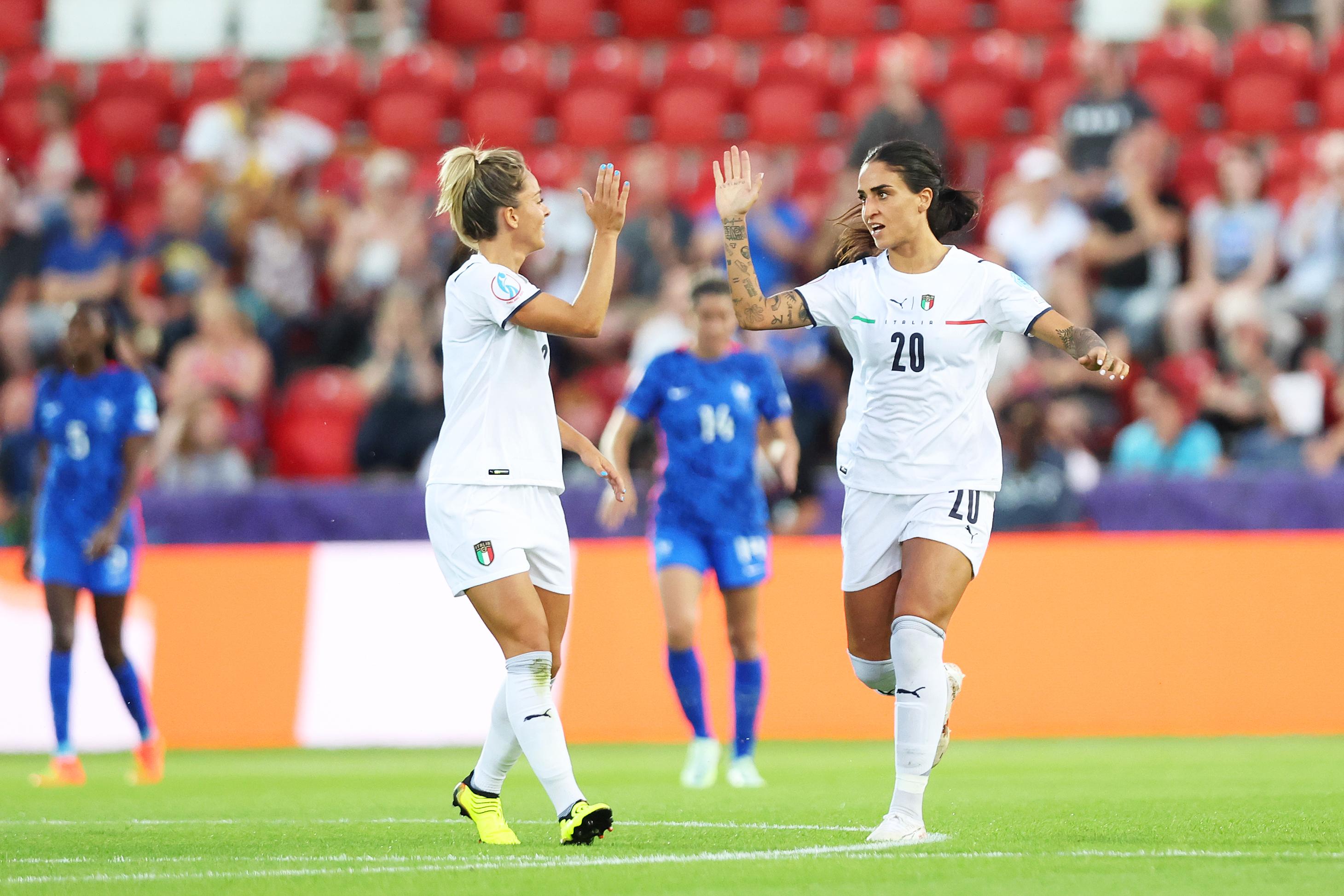Martina Piemonte è la Migliore Azzurra di Francia-Italia secondo i tifosi