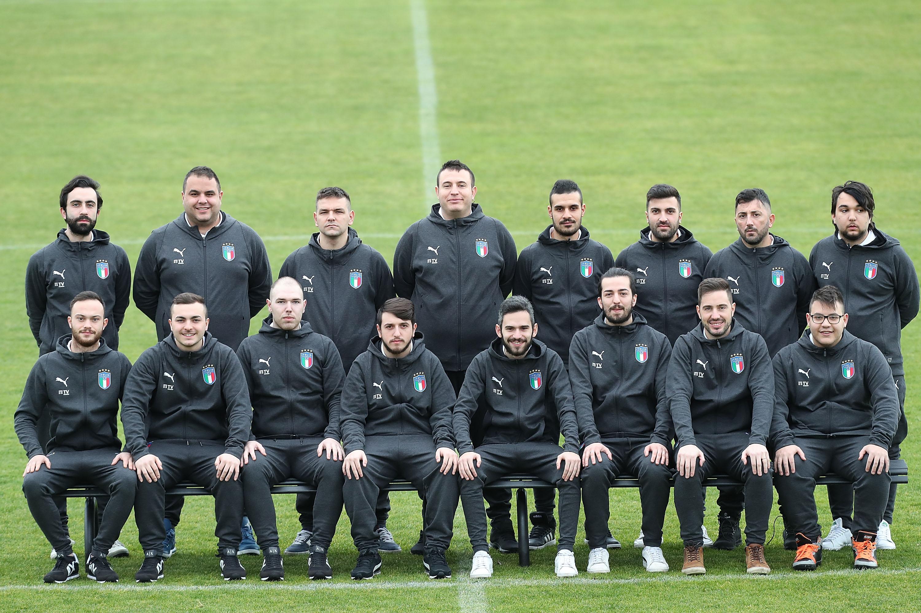 during the FIGC eSport National Team 'eNazionale Timvision' Unveiling at Centro Tecnico Federale di Coverciano on January 18, 2020 in Florence, Italy.