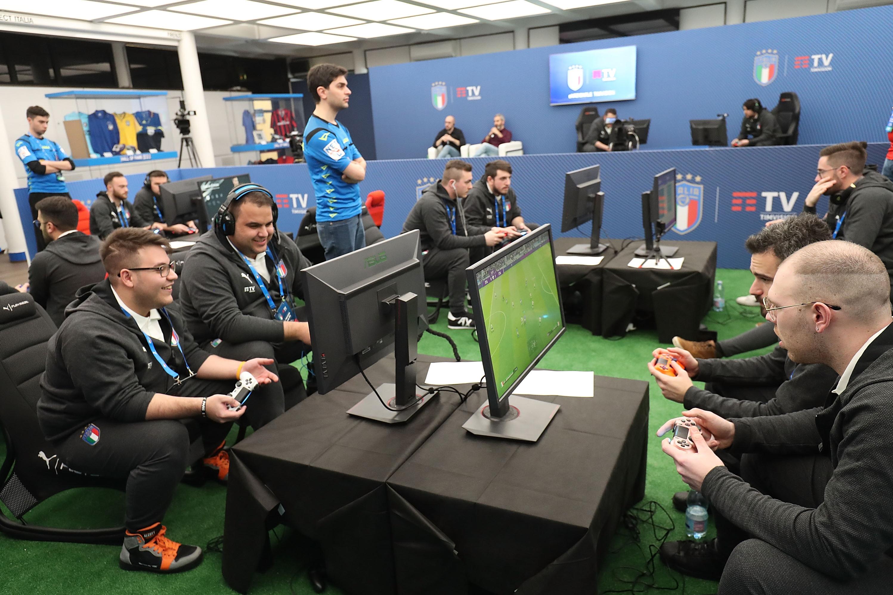 Finale TIMVISION eNazionale PES, prima giornata di sfide e primi verdetti a Coverciano
