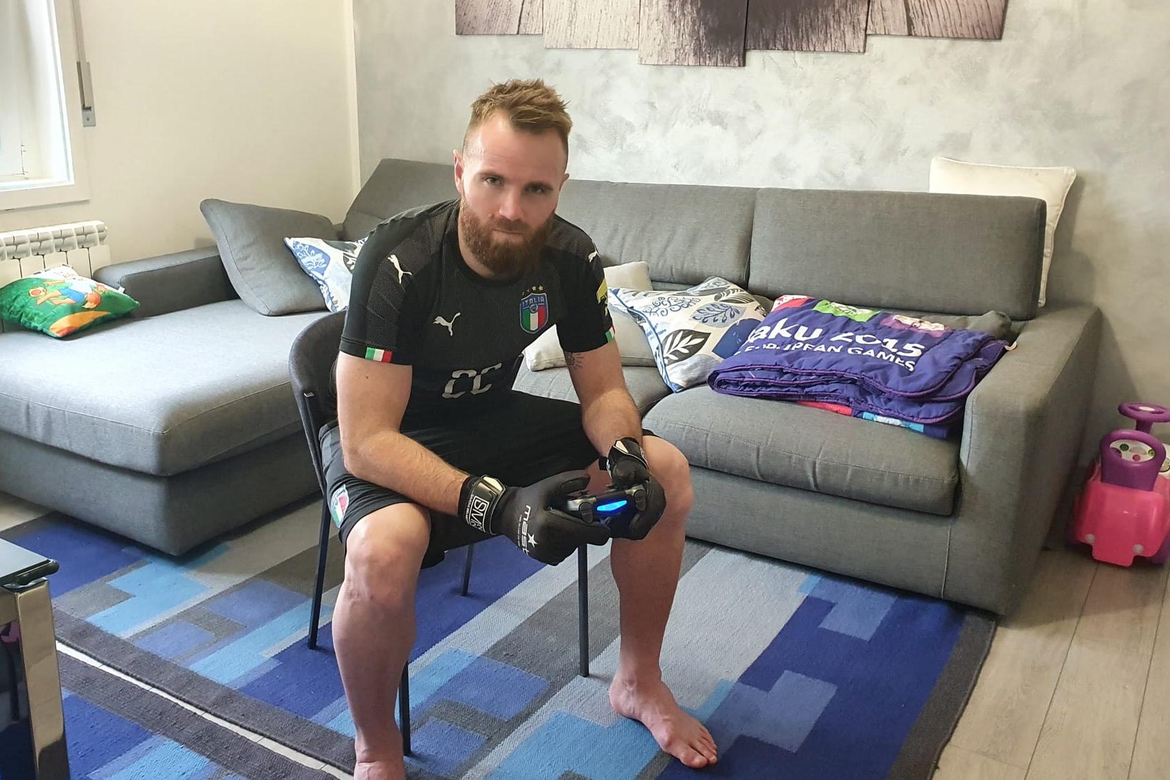 Simone Del Mestre: \"Mi alleno, disegno per mia figlia e gioco alla Playstation\"