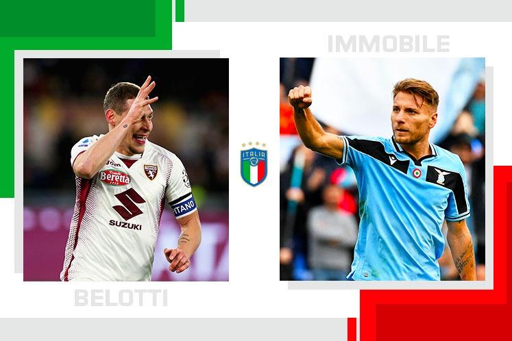Sfida statistica della 29^ giornata di Serie A: Andrea Belotti vs Ciro Immobile