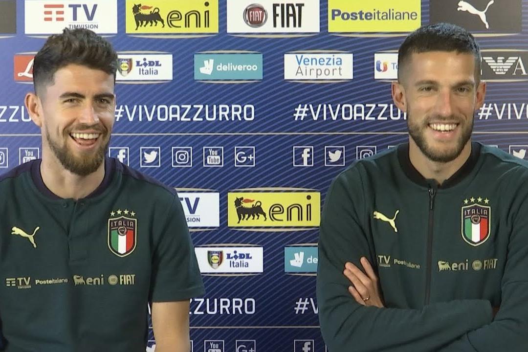 \"Il mio primo gol azzurro\" | Biraghi e Jorginho - Video