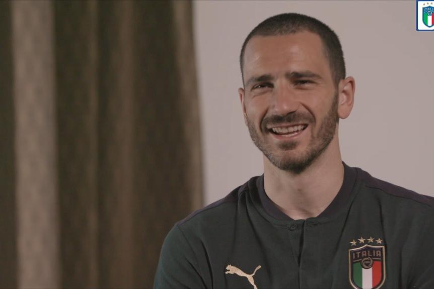 Bonucci 100 volte Azzurro: l'intervista - Video