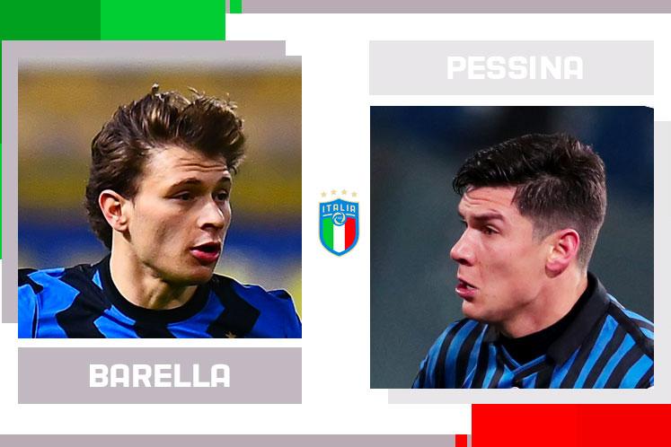 Sfida statistica della 26^ giornata di Serie A: Nicolò Barella vs Matteo Pessina