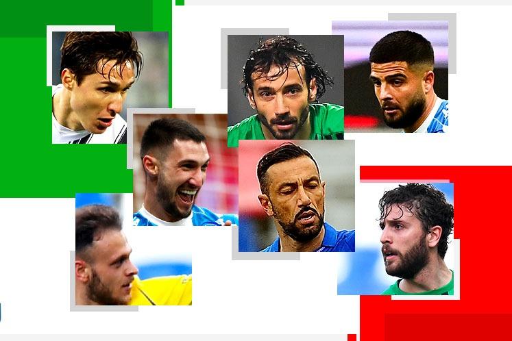 Sette giocatori a pari merito tra i migliori italiani della 27^ giornata di campionato secondo le valutazioni dei media